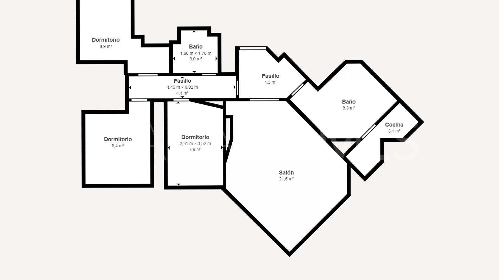 Piso for sale in Estepona Centro de 3 bedrooms