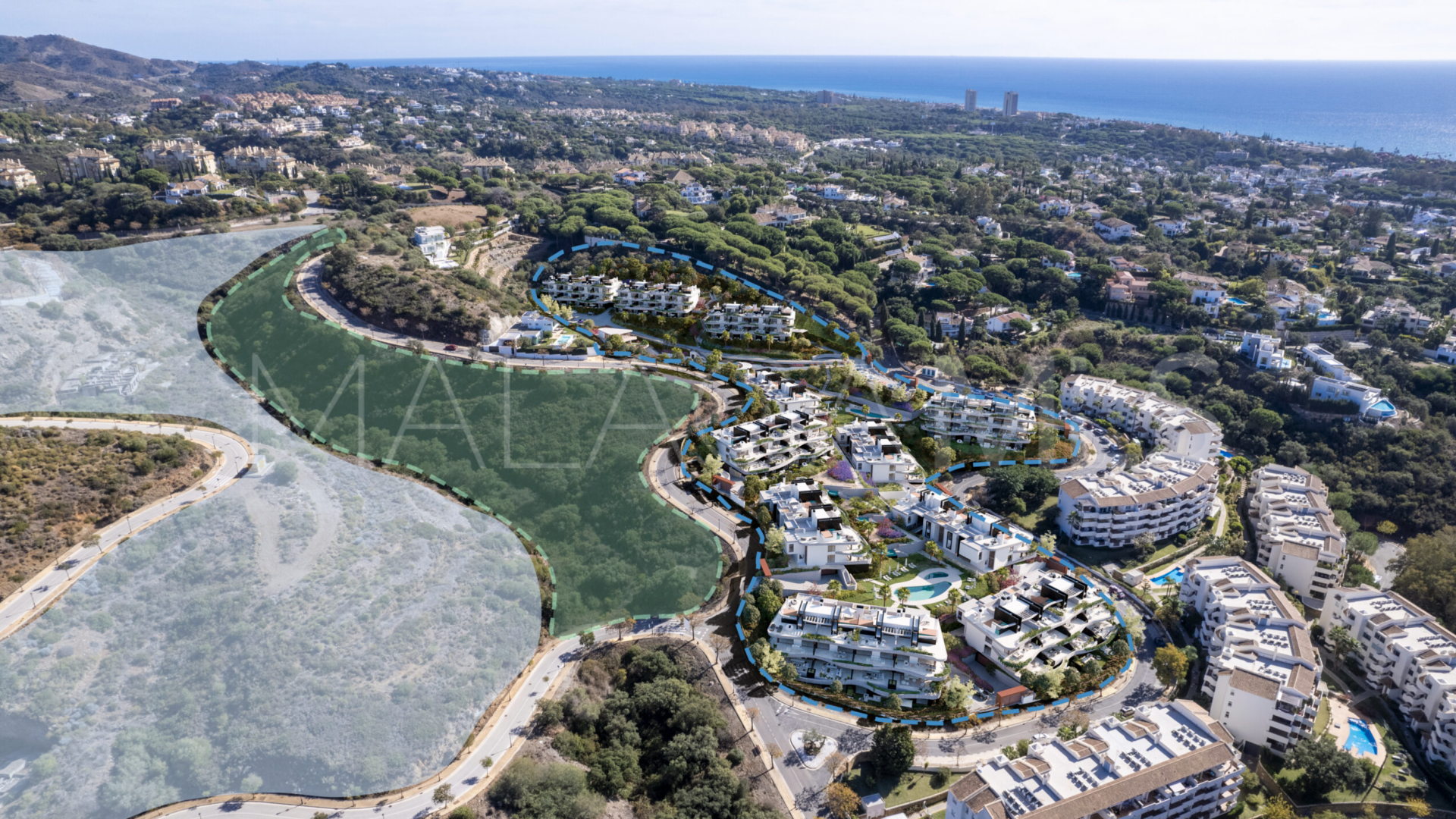 Tvåvåningslägenhet for sale in Elviria Hills