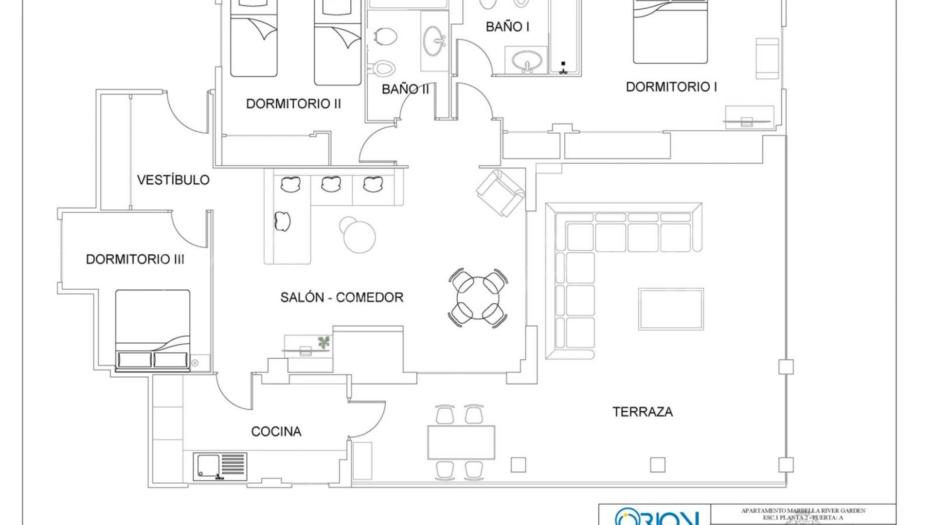 Apartment in River Garden for sale