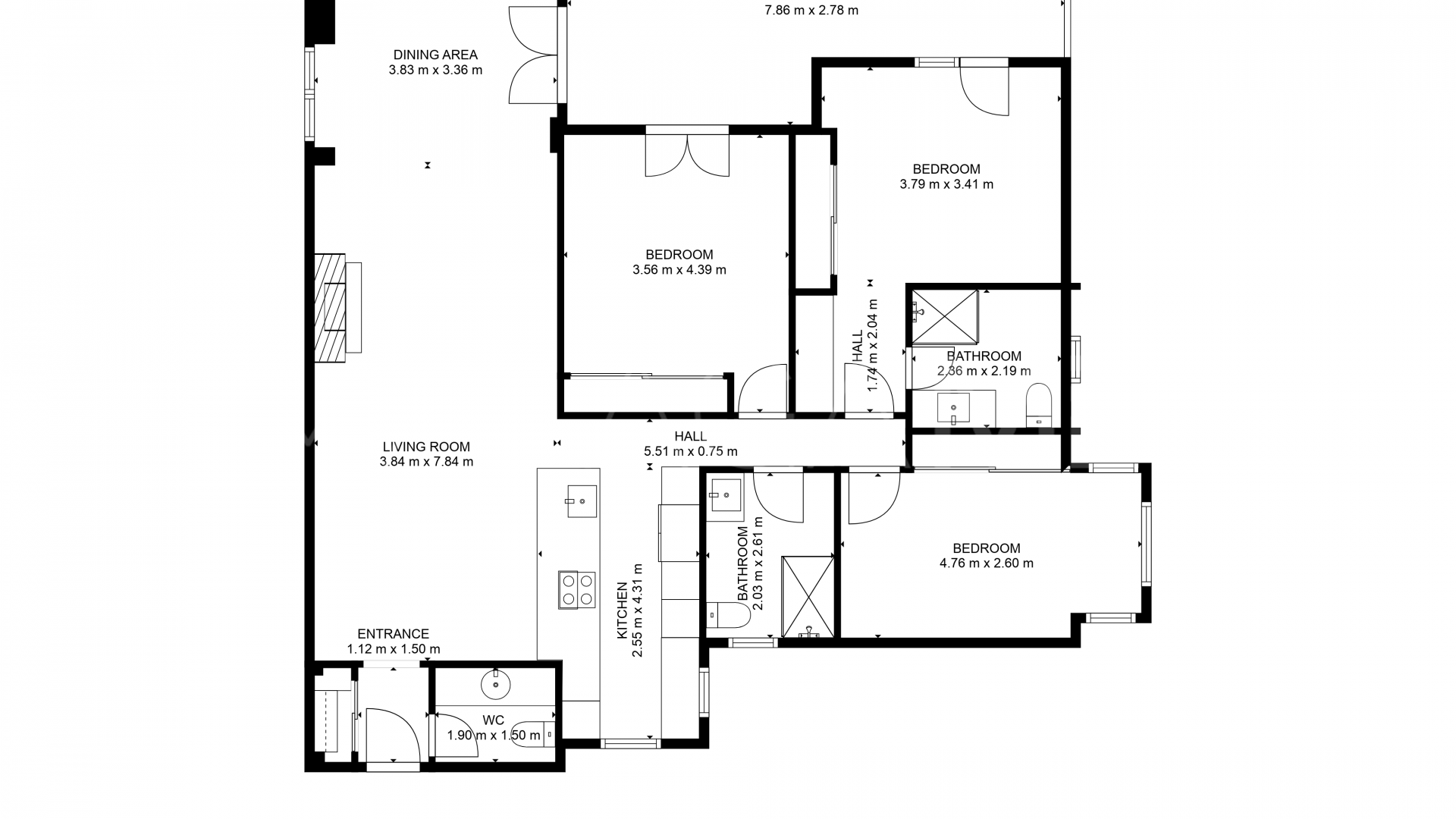 Buy apartamento with 3 bedrooms in Aldea Blanca