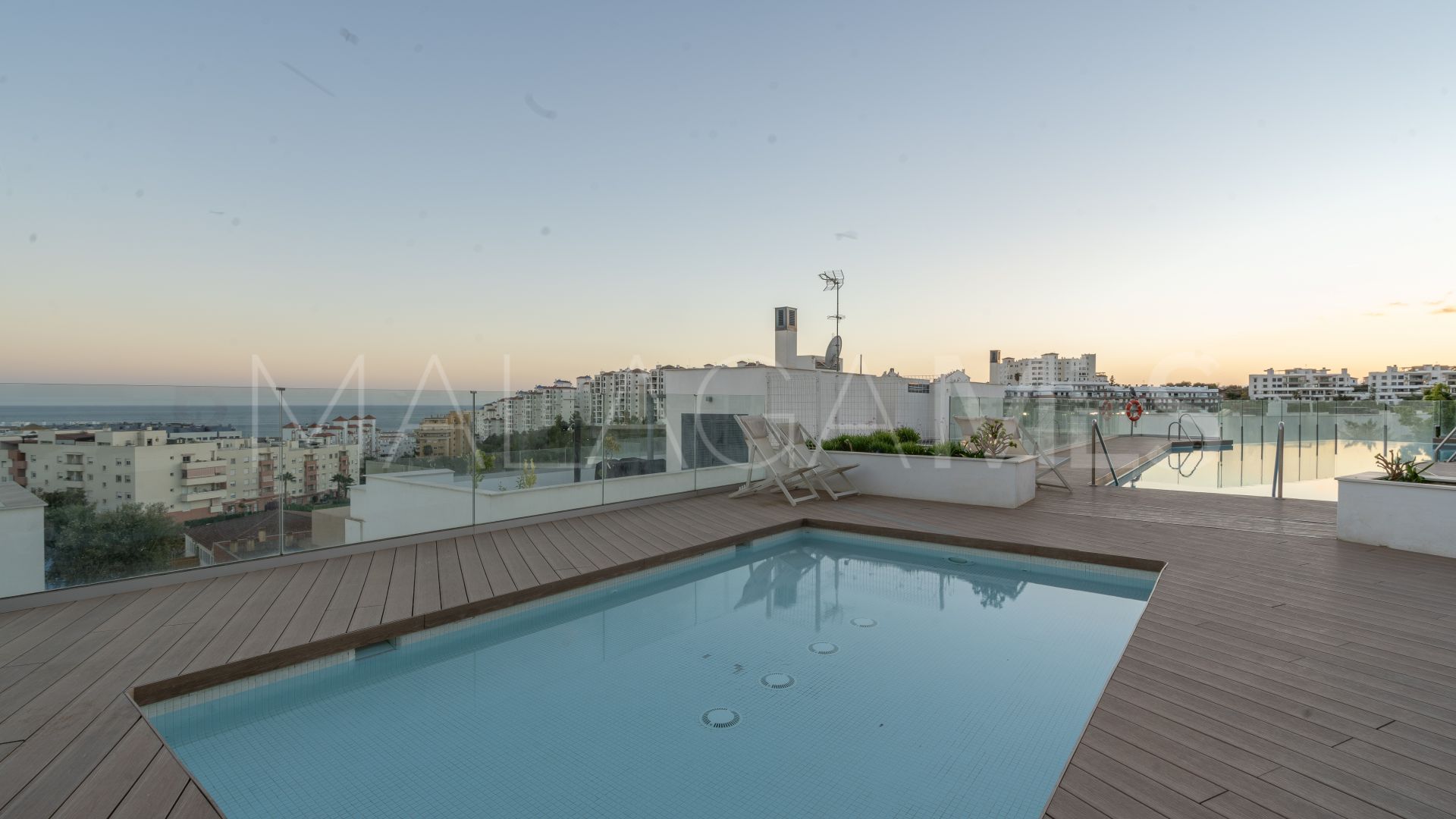 Estepona Centro, atico duplex with 2 bedrooms for sale