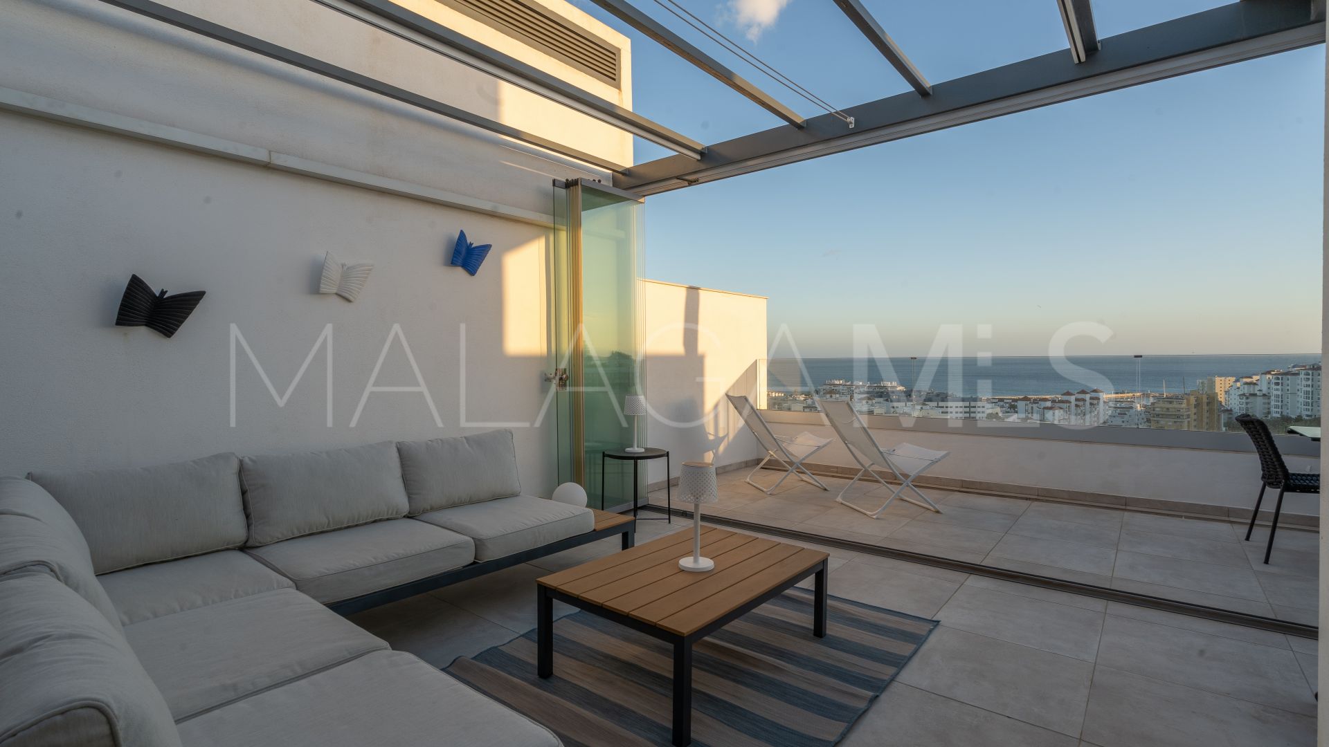 Estepona Centro, atico duplex with 2 bedrooms for sale