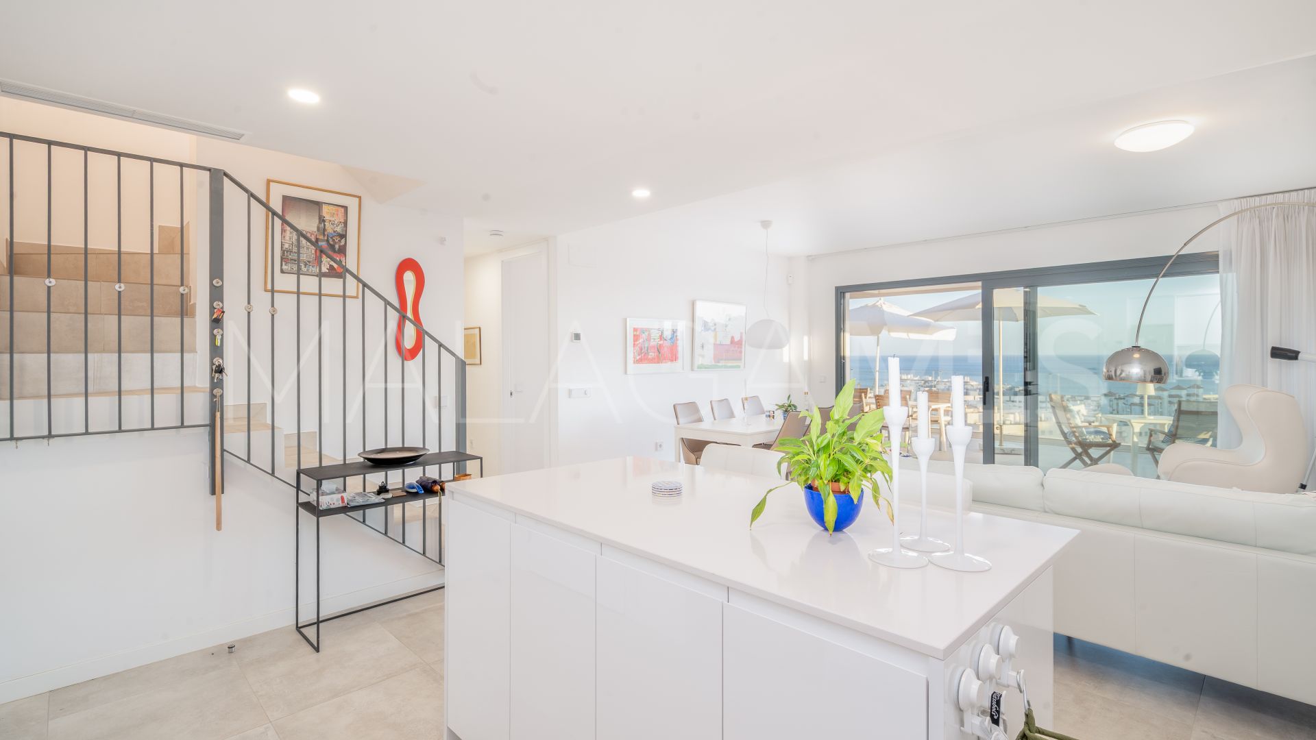 Estepona Centro, atico duplex with 2 bedrooms for sale