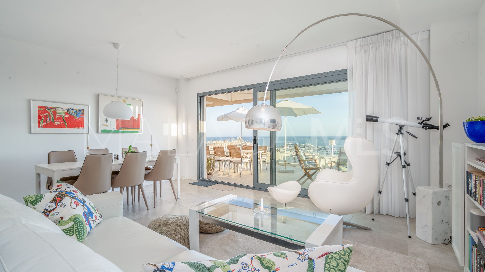 Estepona Centro, atico duplex with 2 bedrooms for sale