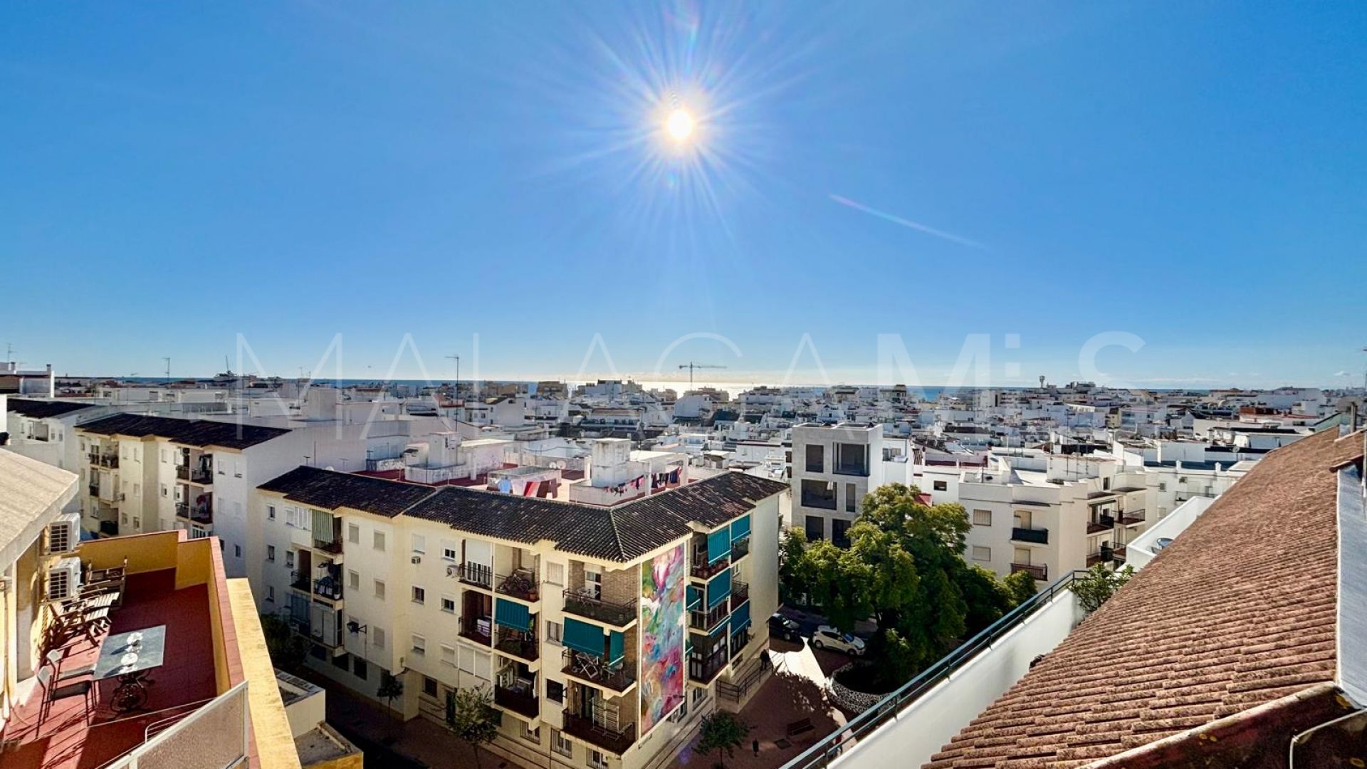 Tvåvånings takvåning for sale in Estepona Old Town