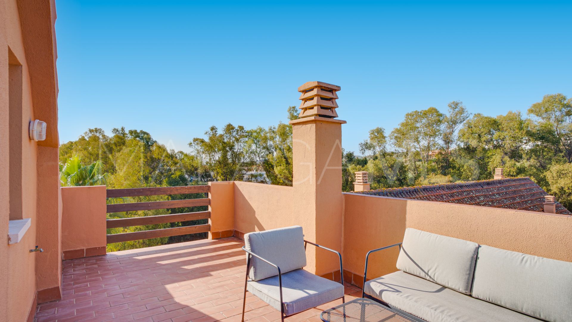 Tvåvånings takvåning for sale in Casares Playa