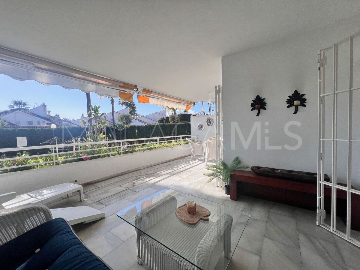 For sale Guadalmina Baja 2 bedrooms ground floor apartment