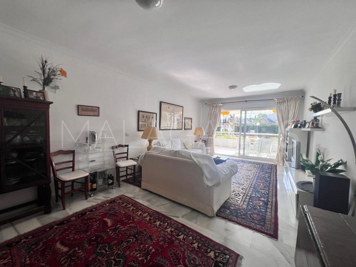 For sale Guadalmina Baja 2 bedrooms ground floor apartment