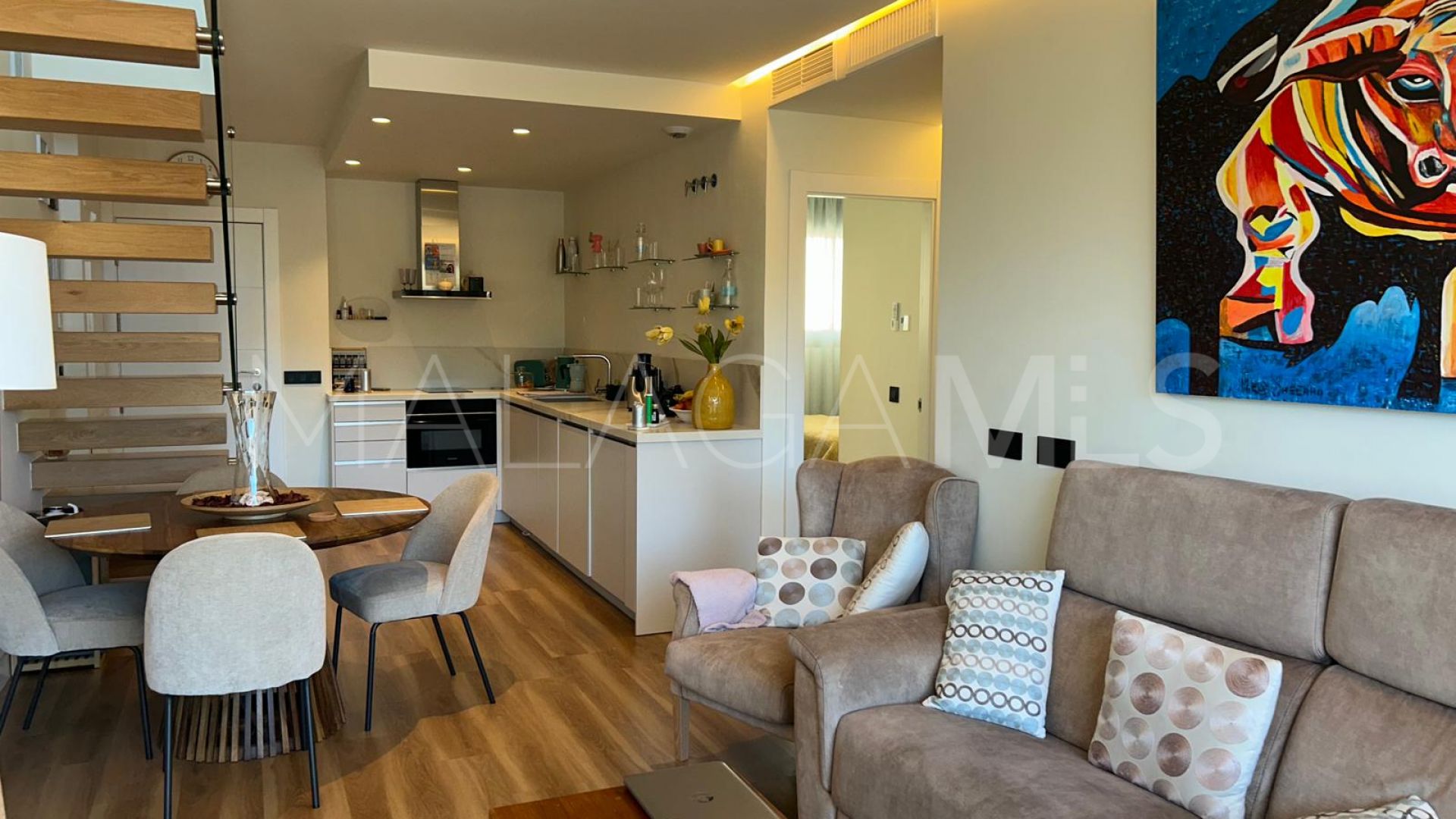 Duplex penthouse for sale in Estepona Old Town