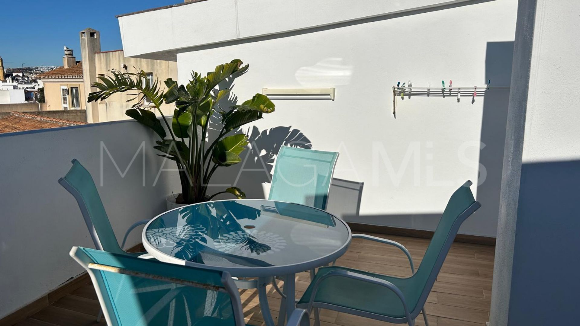 Duplex penthouse for sale in Estepona Old Town