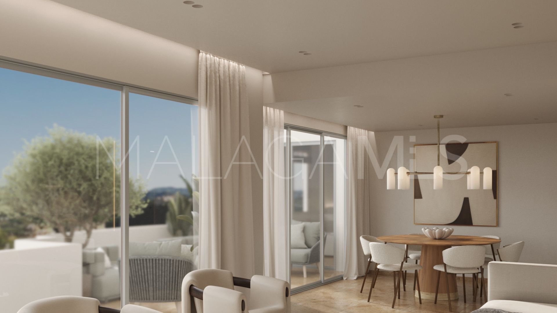 Duplex penthouse for sale in Elviria Hills