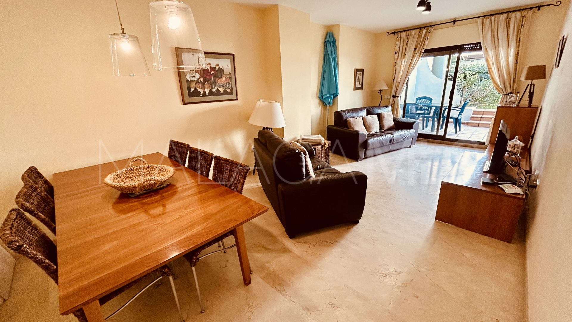 For sale Marina Duquesa ground floor apartment