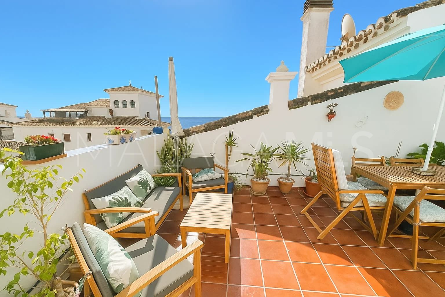 For sale Puerto La Duquesa duplex penthouse with 2 bedrooms