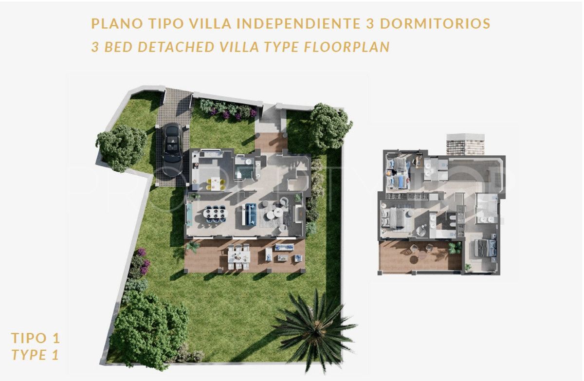 For sale studio in Estepona Hills with 3 bedrooms