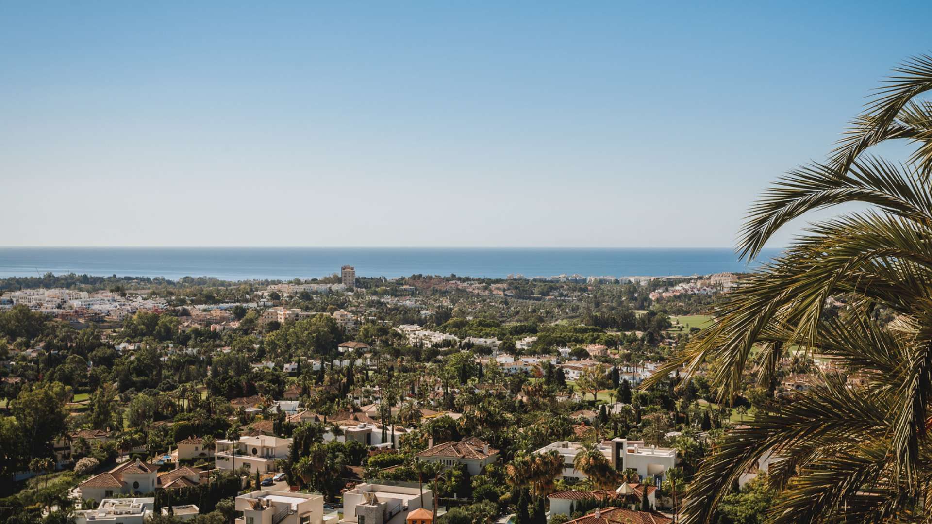 la cerquilla Mediterranean sea view from penthouse