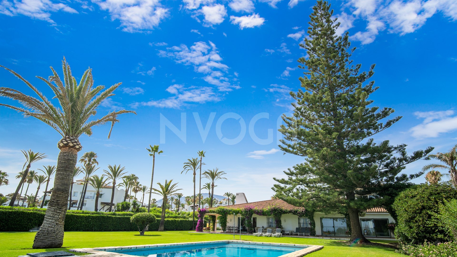 Beautiful classic beachfront villa in Estepona