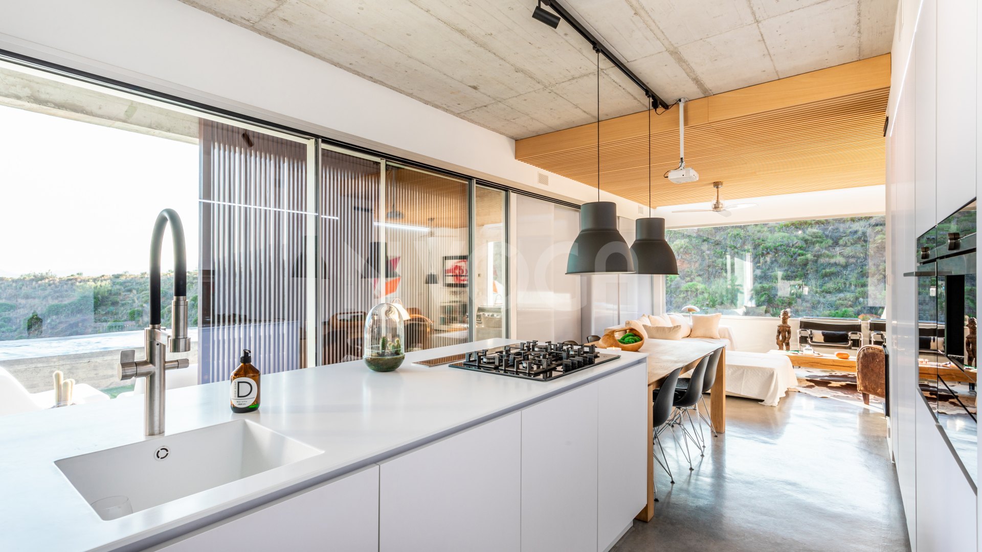 Luxury contemporary villa with minimalist design in the Valtocado Urbanization, Mijas
