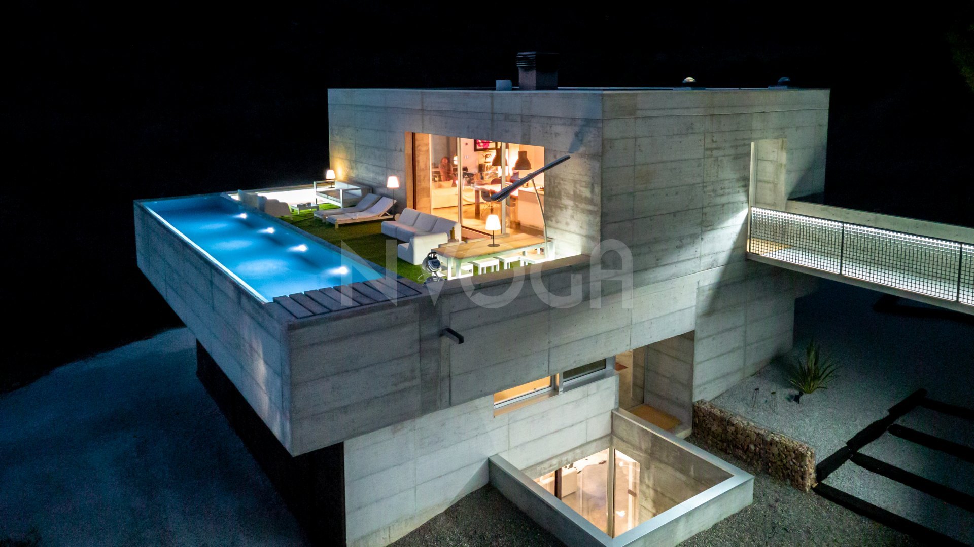 Luxury contemporary villa with minimalist design in the Valtocado Urbanization, Mijas