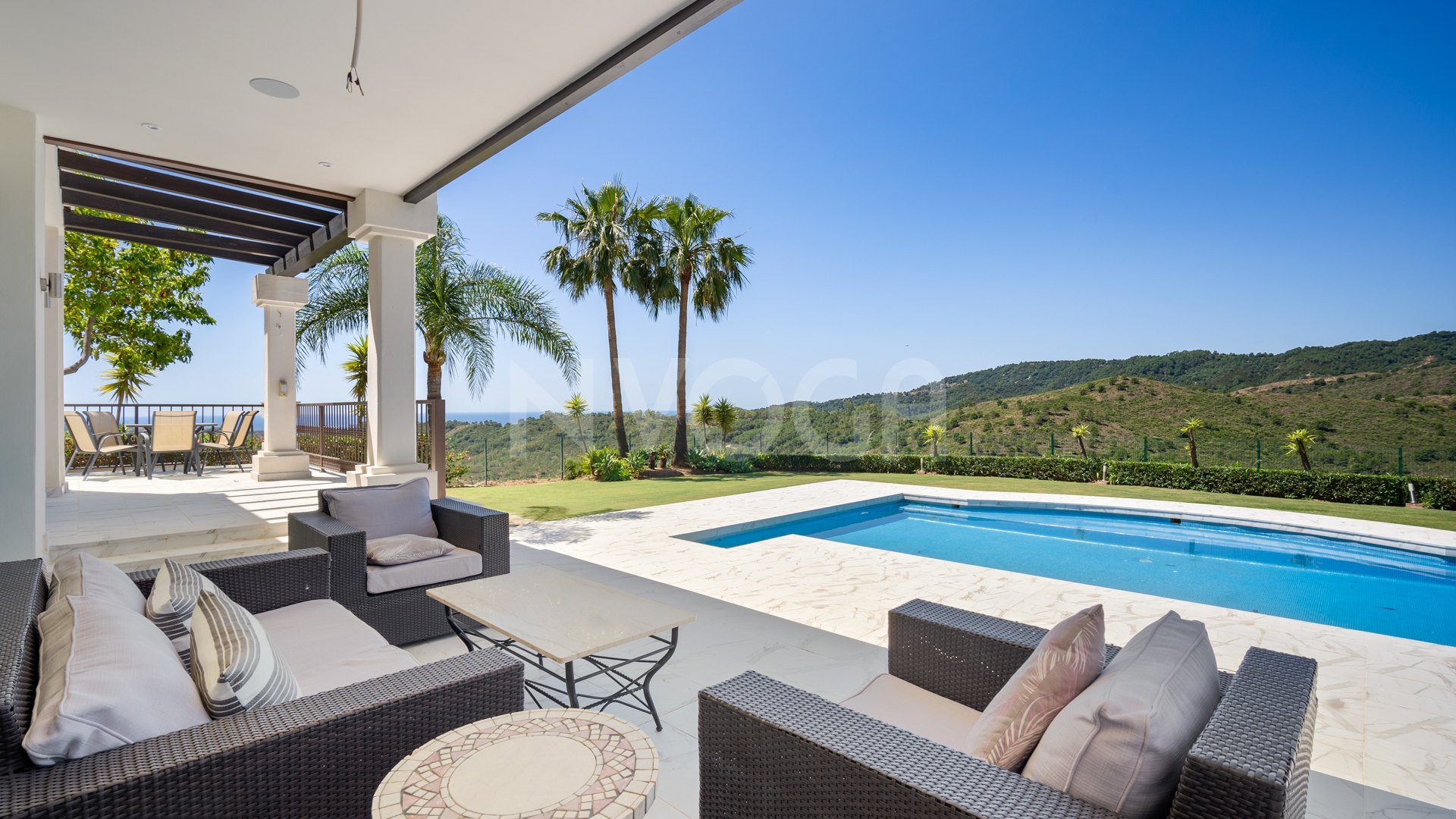 Preciosa villa situada en el corazón de Monte Mayor, Benahavís.
