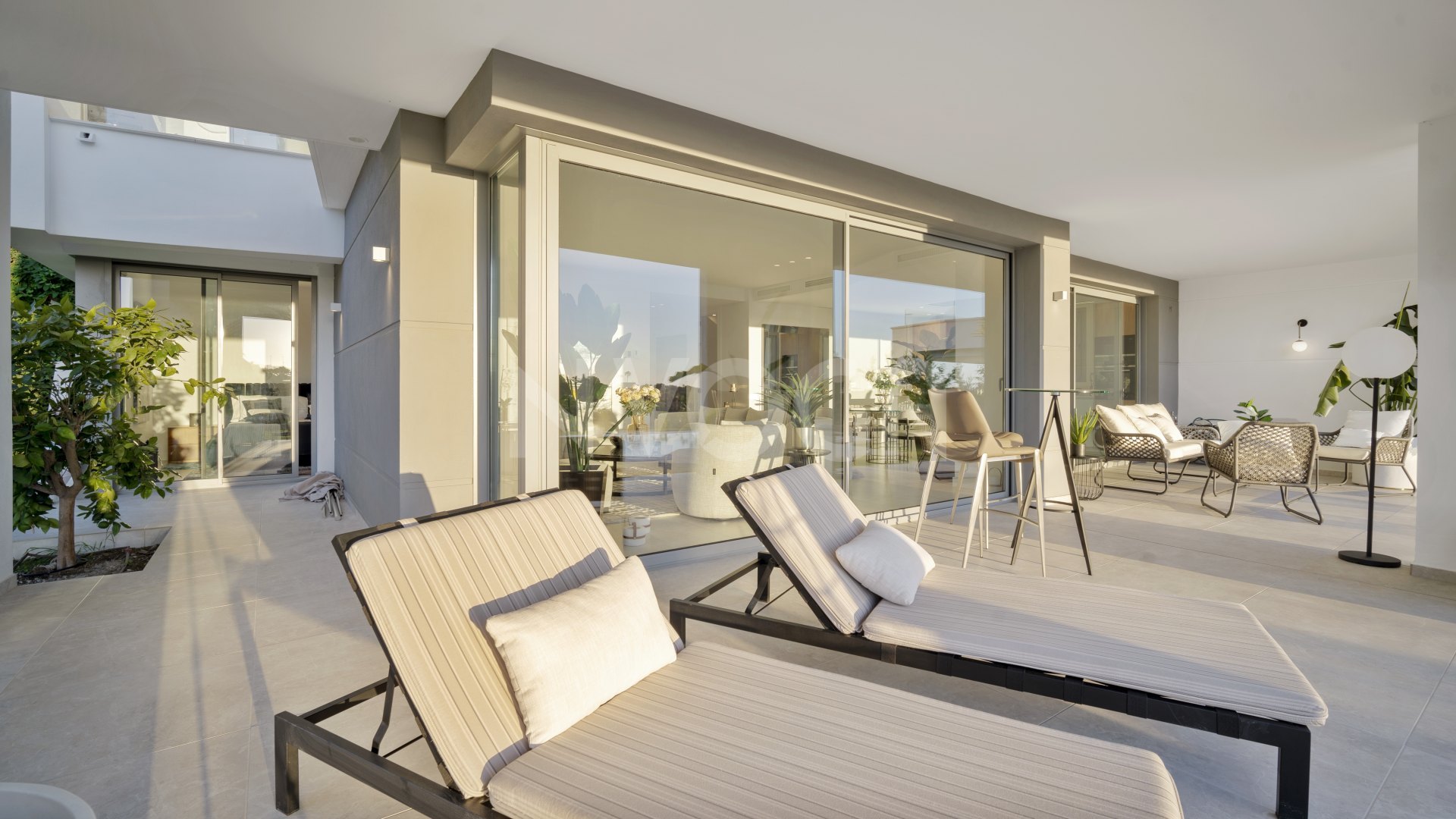 Exceptional luxury frontline golf newly built villa with stunning sea & golf views
