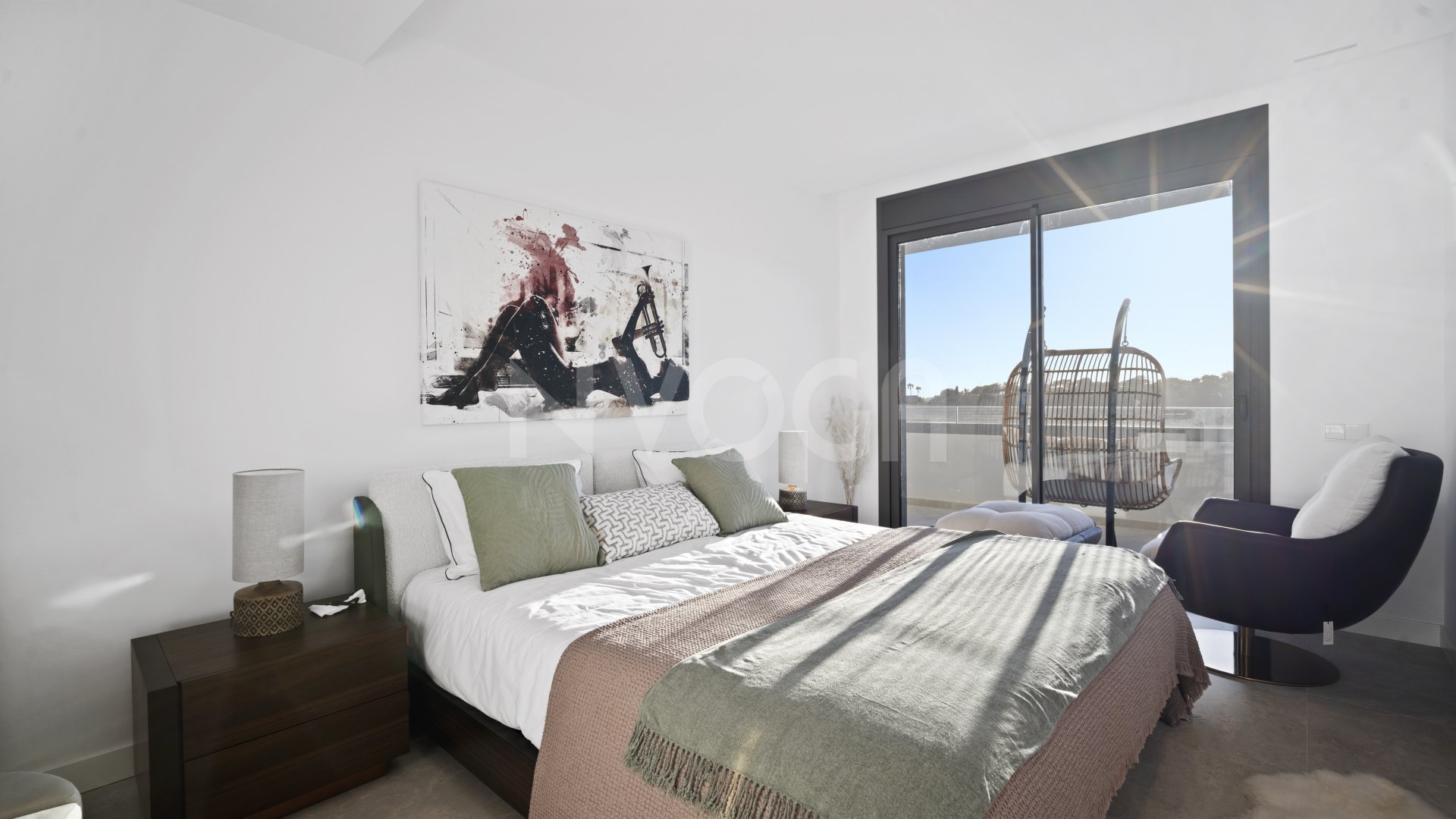 Exceptional luxury frontline golf newly built villa with stunning sea & golf views