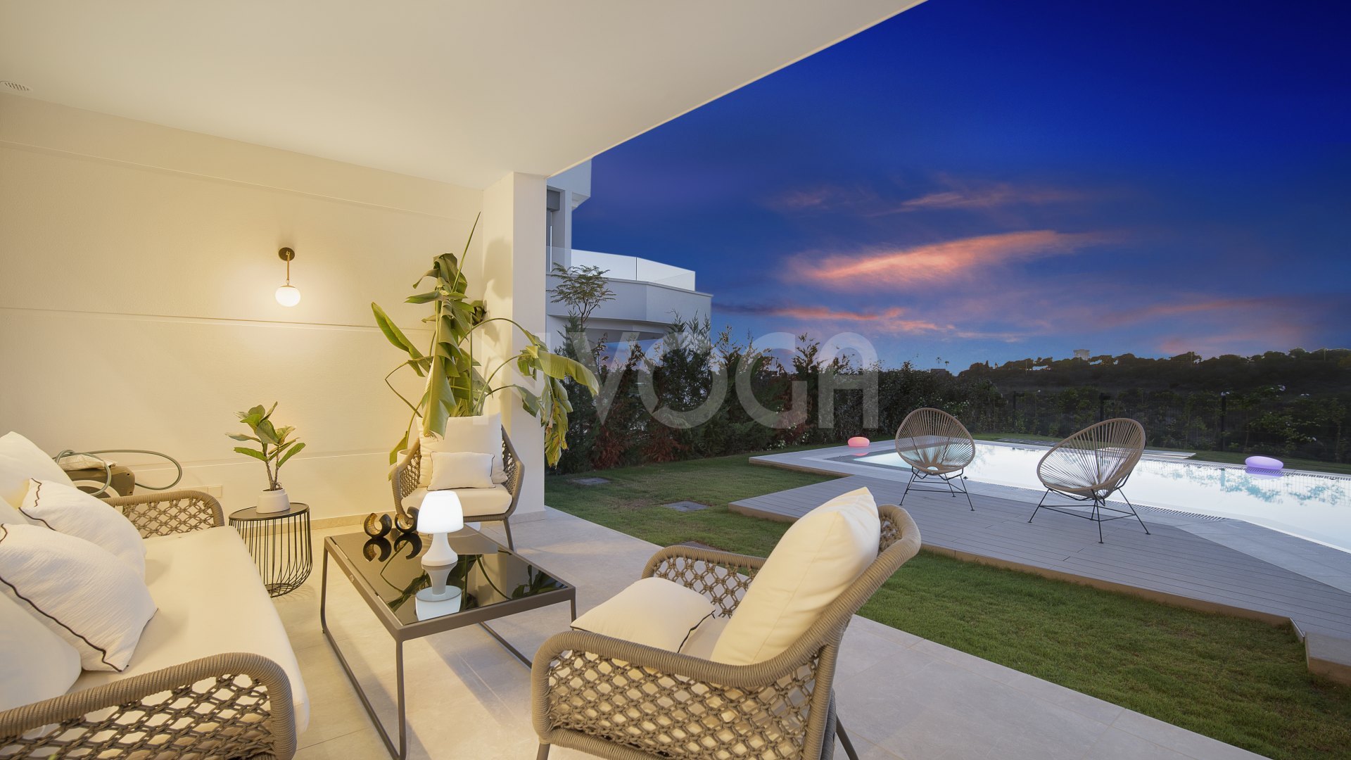 Exceptional luxury frontline golf newly built villa with stunning sea & golf views