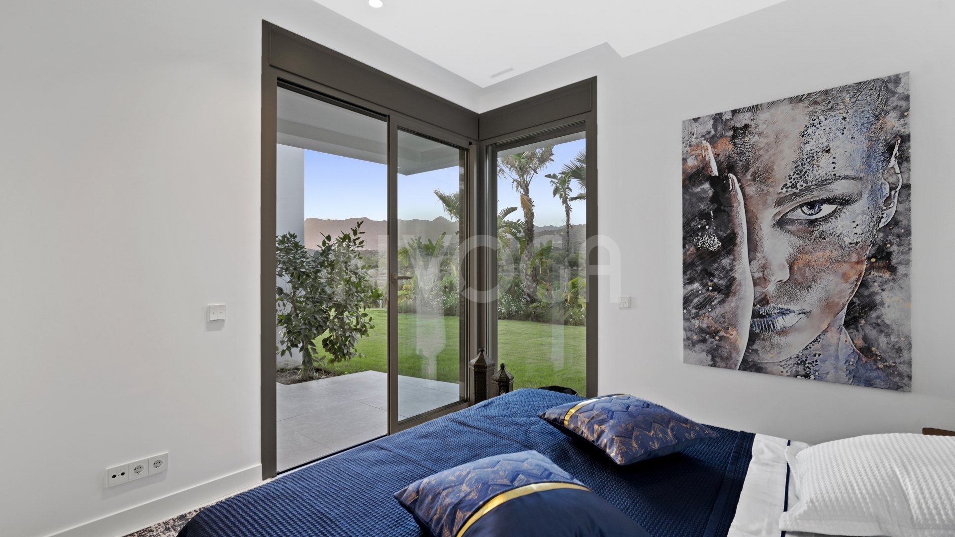 Exceptional luxury frontline golf newly built villa with stunning sea & golf views