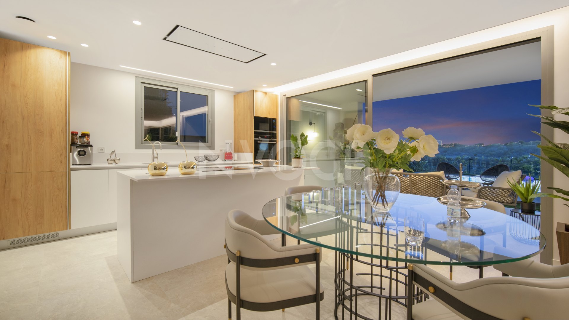 Exceptional luxury frontline golf newly built villa with stunning sea & golf views