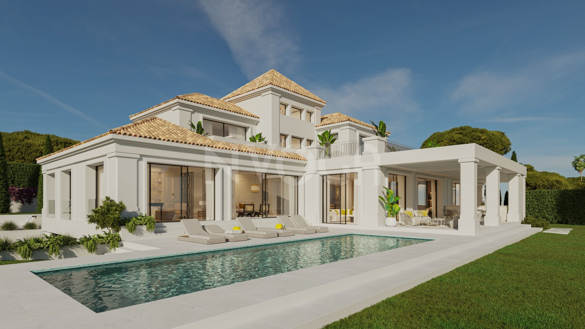 Spectacular and luxury newly built Villa in the heart of the Golf Valley, Marbella
