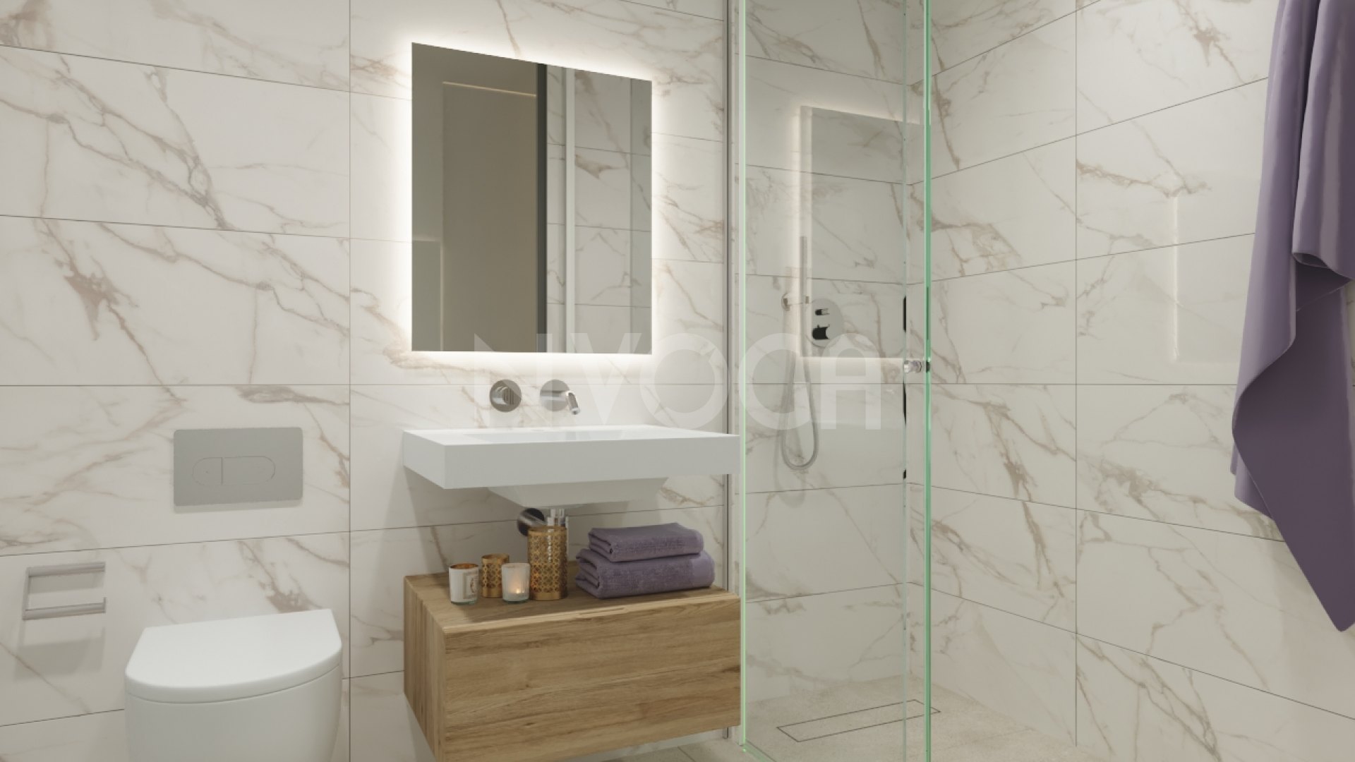 OBRA COMENZADA!!! Apartamento de 3 dormitorios en planta baja con piscina y jardin privado, con con vistas al mar