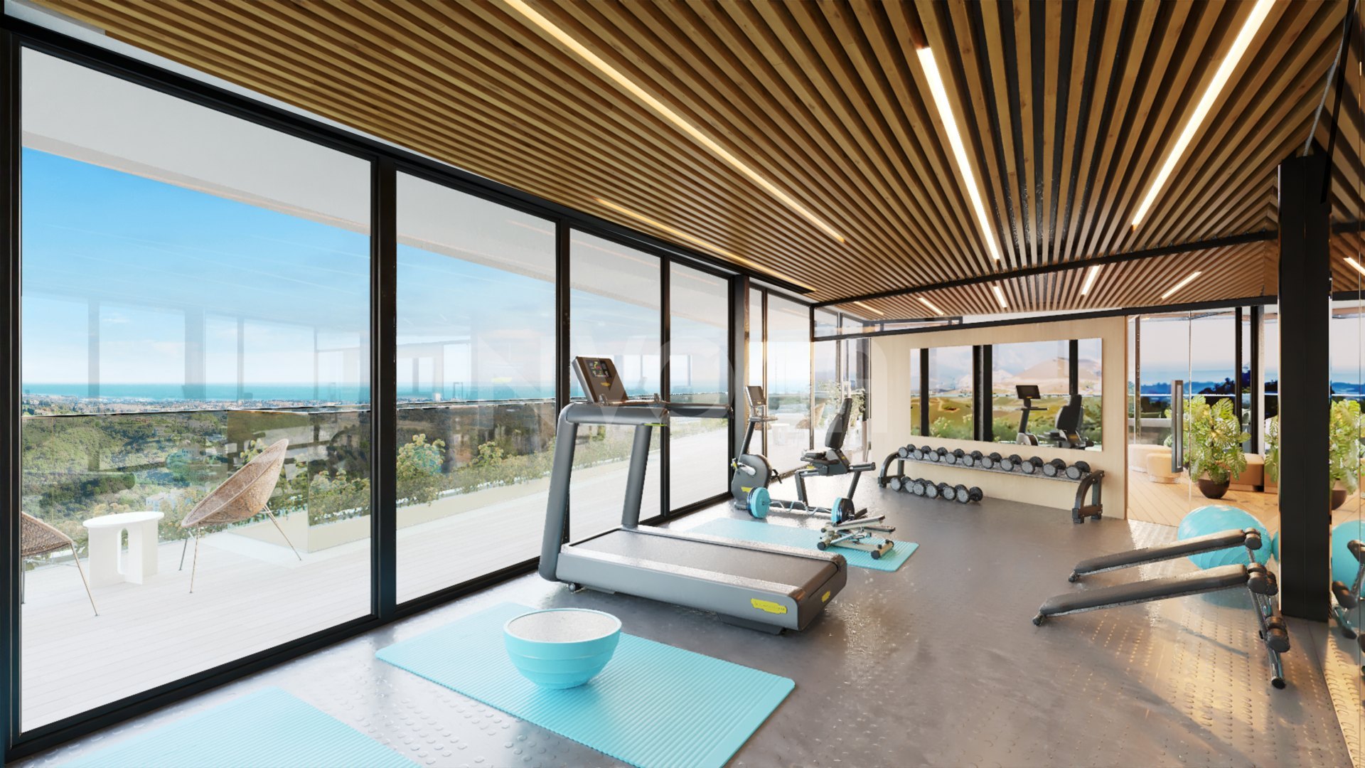 OBRA COMENZADA!!! Apartamento de 3 dormitorios en planta baja con piscina y jardin privado, con con vistas al mar