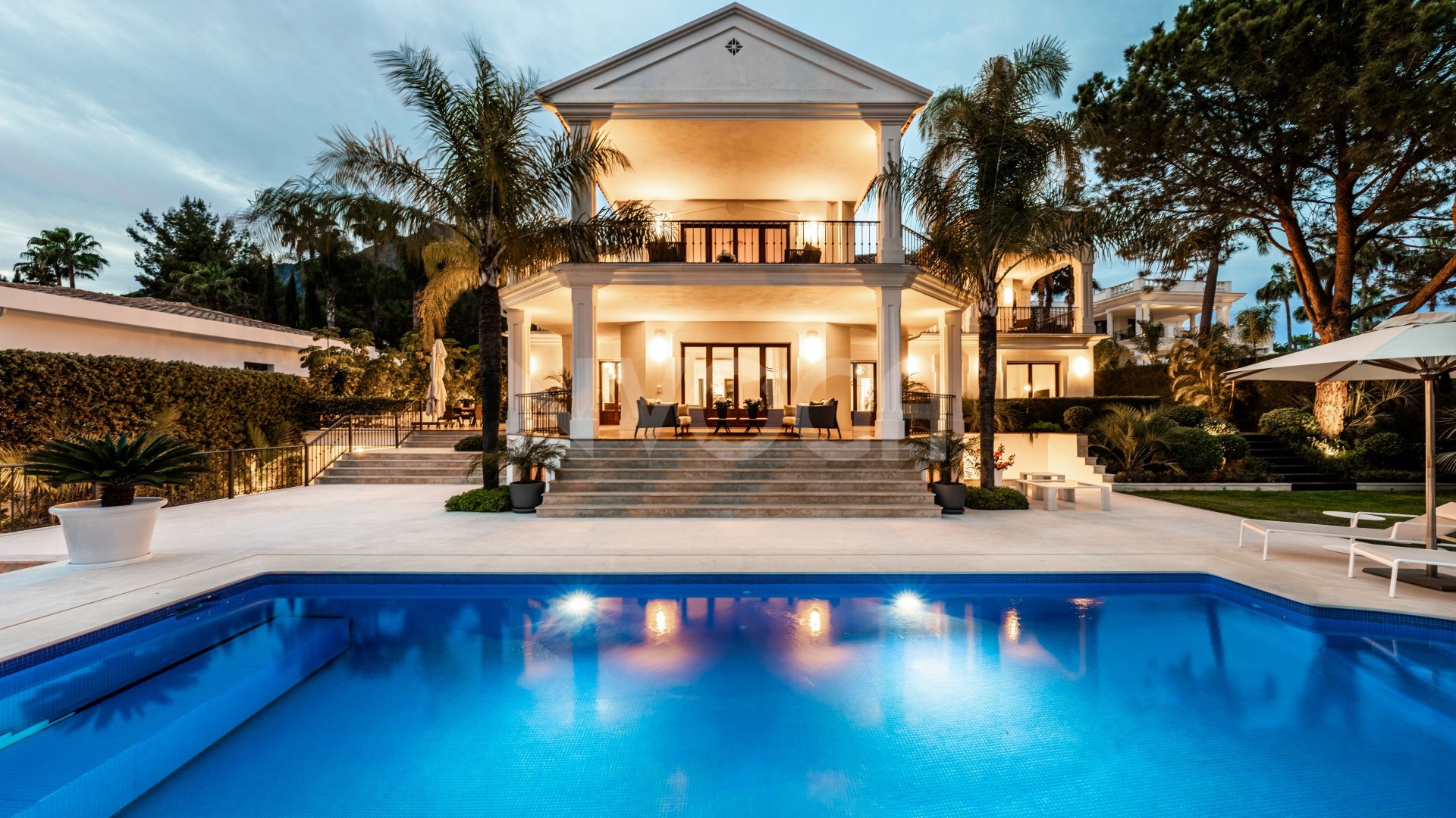 Luxurious villa in private urbanisation in Sierra Blanca, Marbella Golden Mile