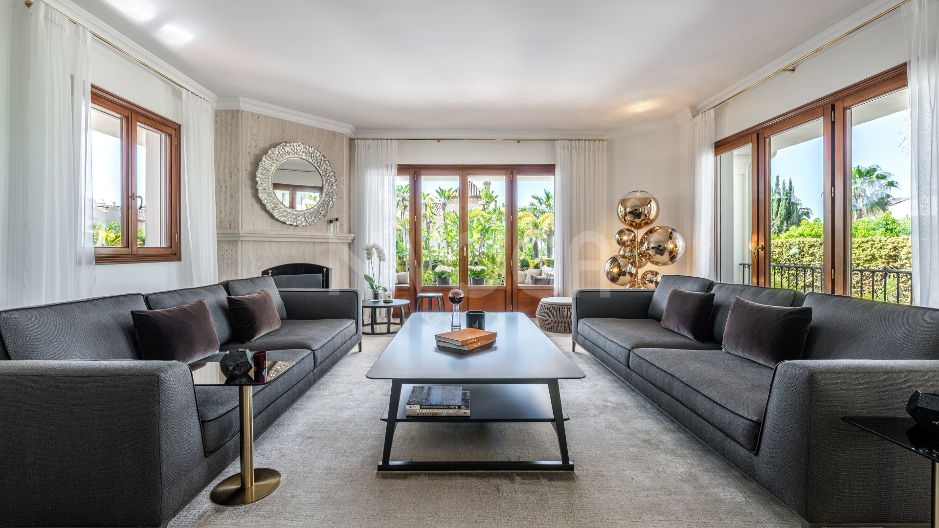 Luxurious villa in private urbanisation in Sierra Blanca, Marbella Golden Mile