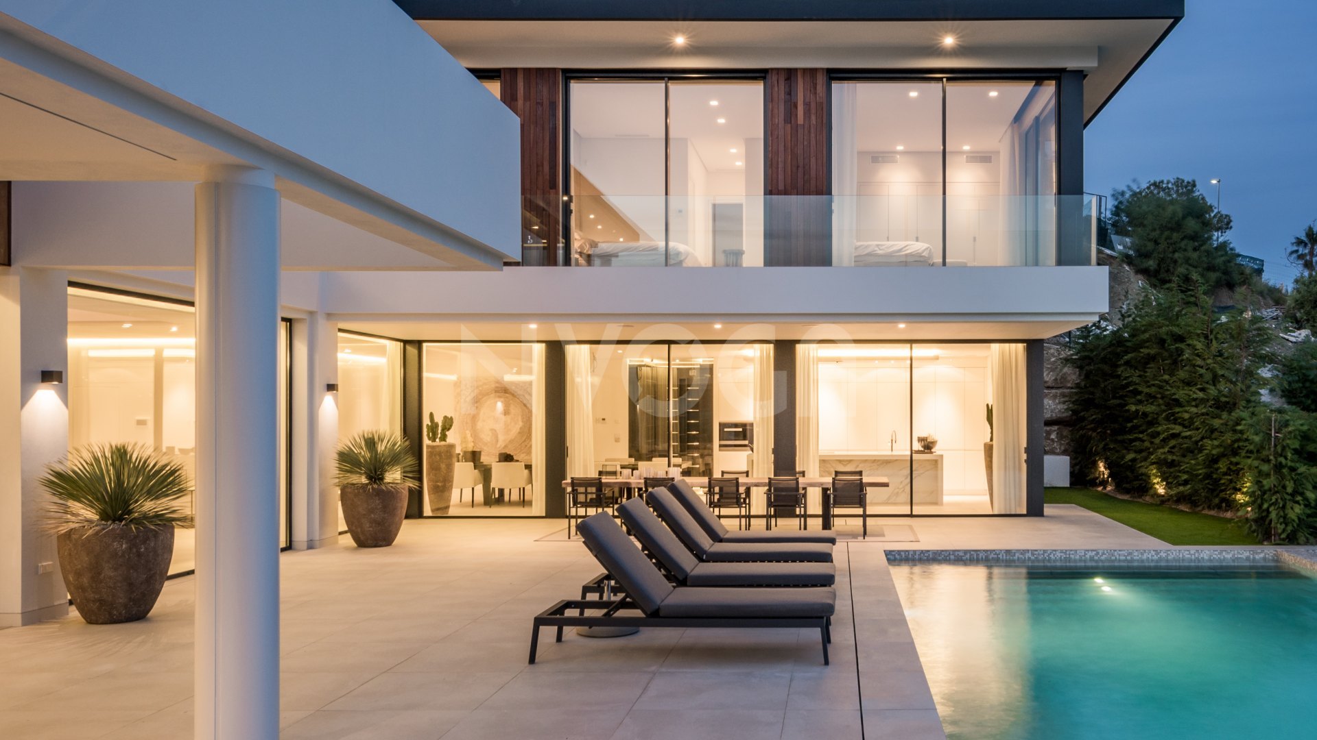 Lujosa villa de estilo contemporáneo en La Alquería, Benahavís