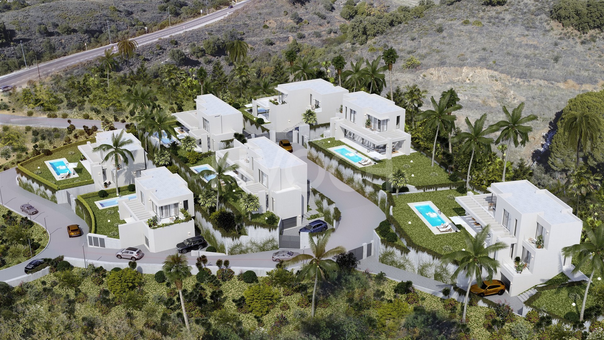 Preciosa villa de estilo contemporáneo en Mijas Pueblo, Málaga