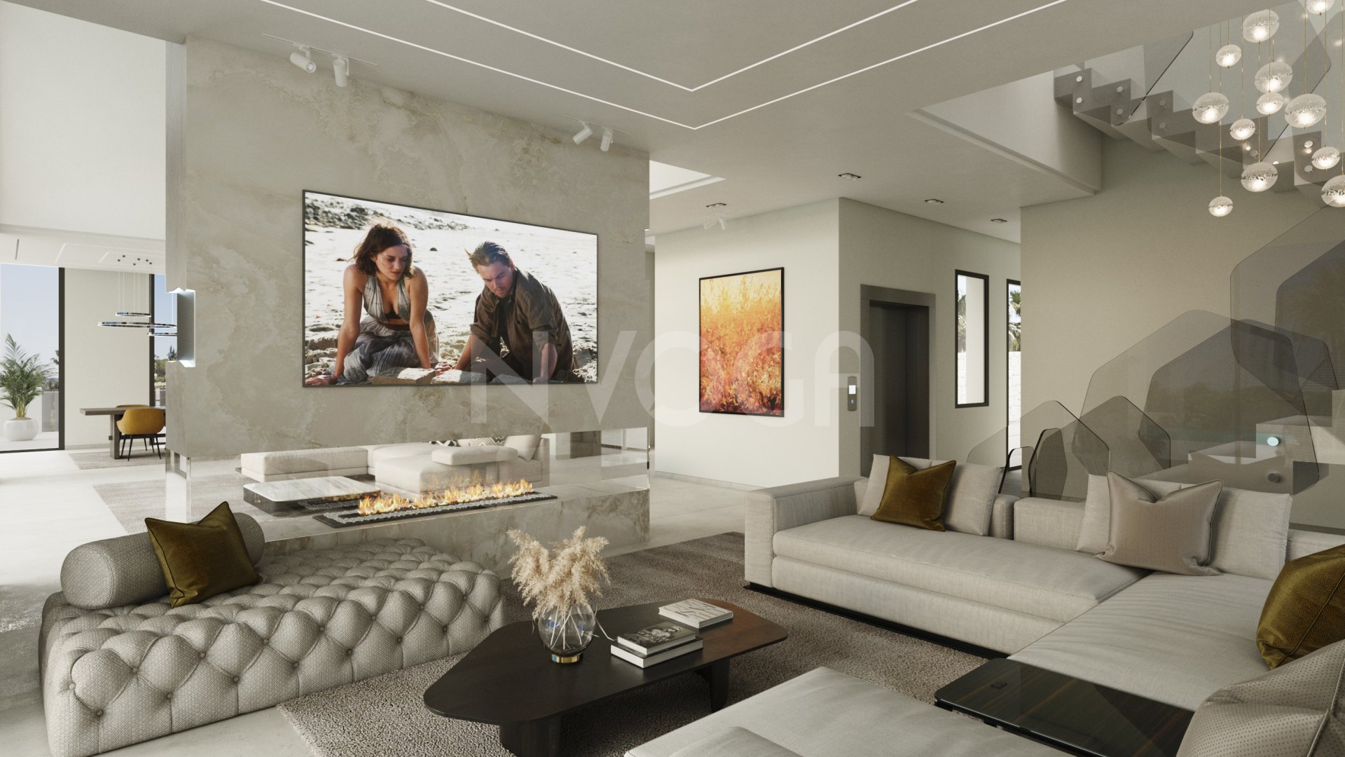 Luxury 7 bedroom villa on Marbella's Golden Mile