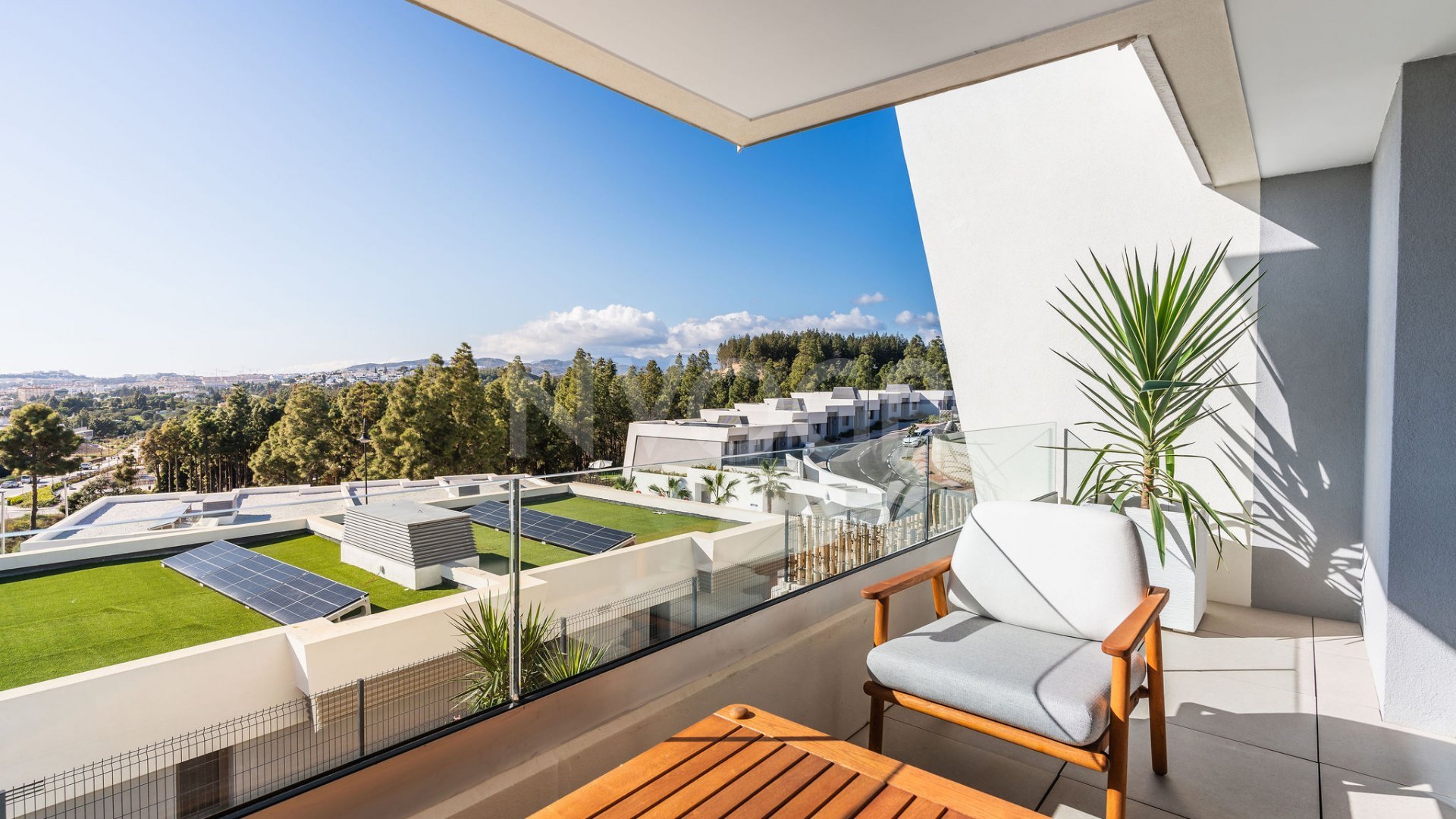 Casa adosada con vistas panorámicas al mar en El Chaparral -Mijas Costas