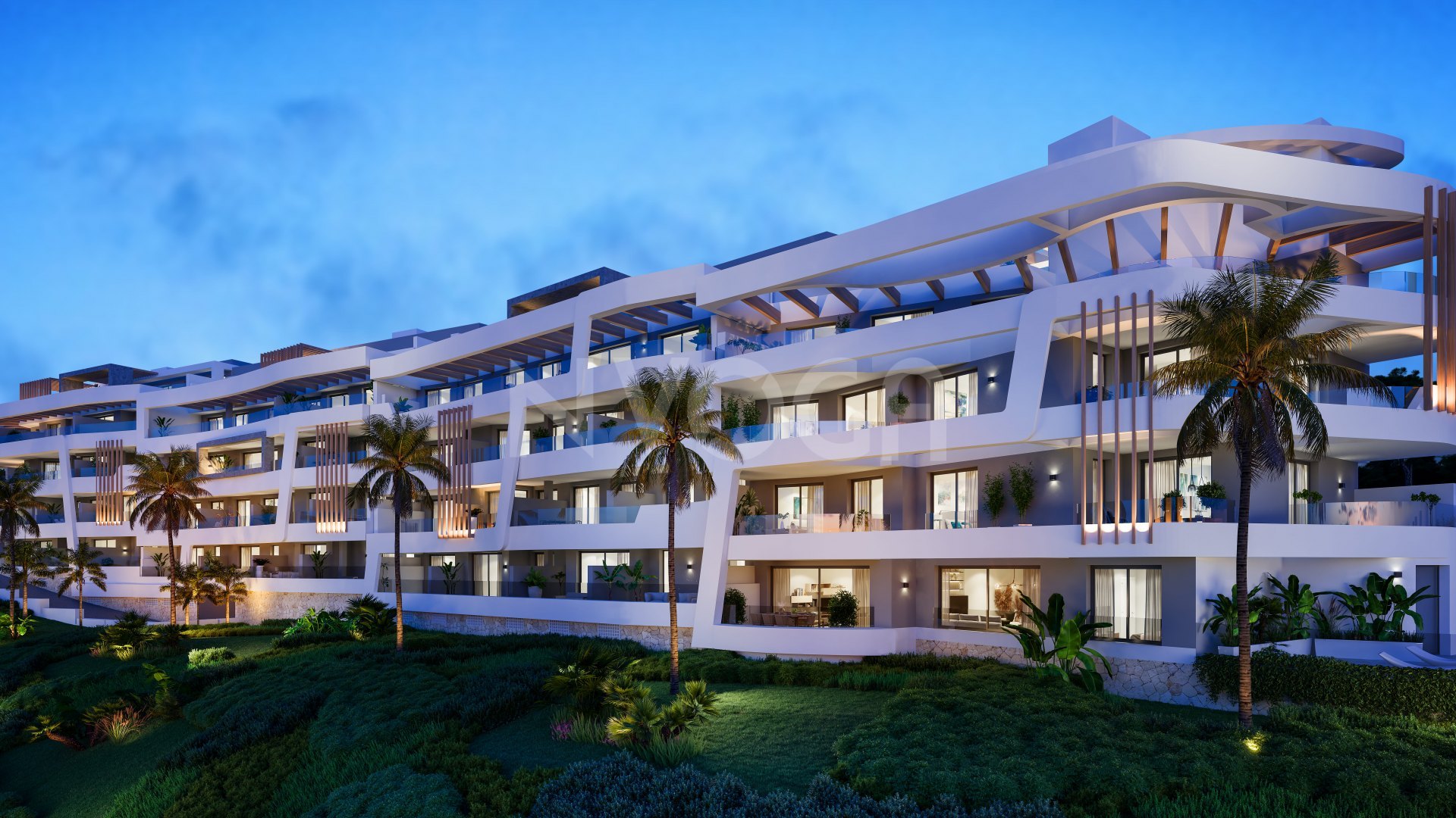 UNDER CONSTRUCTION. Beautiful front line golf penthouse in Guadalmina, Marbella.