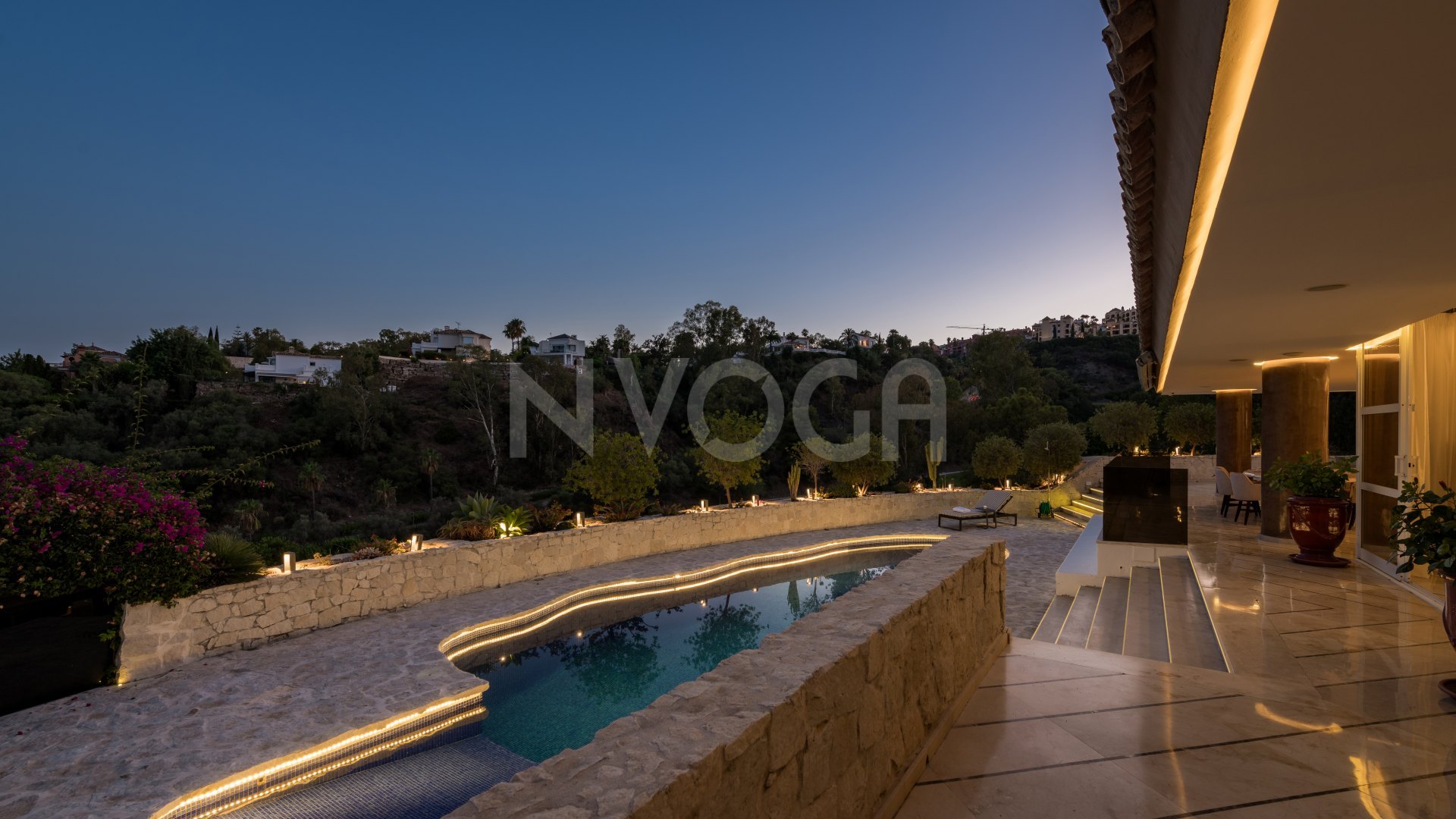 Modern villa with sea views in La Quinta, Benahavís