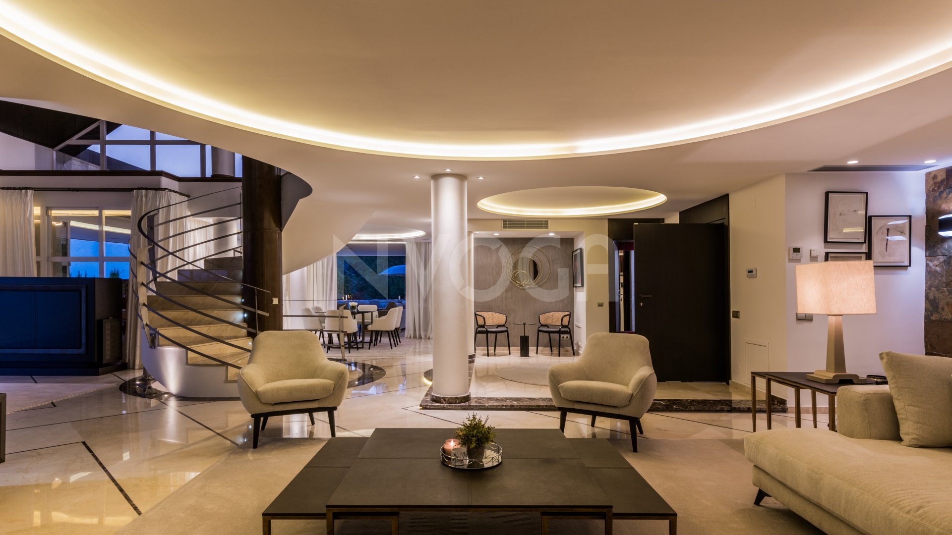 Modern villa with sea views in La Quinta, Benahavís