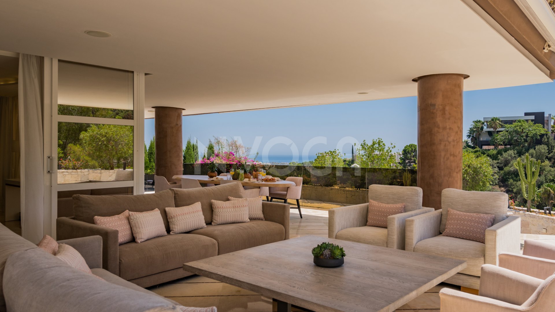 Modern villa with sea views in La Quinta, Benahavís