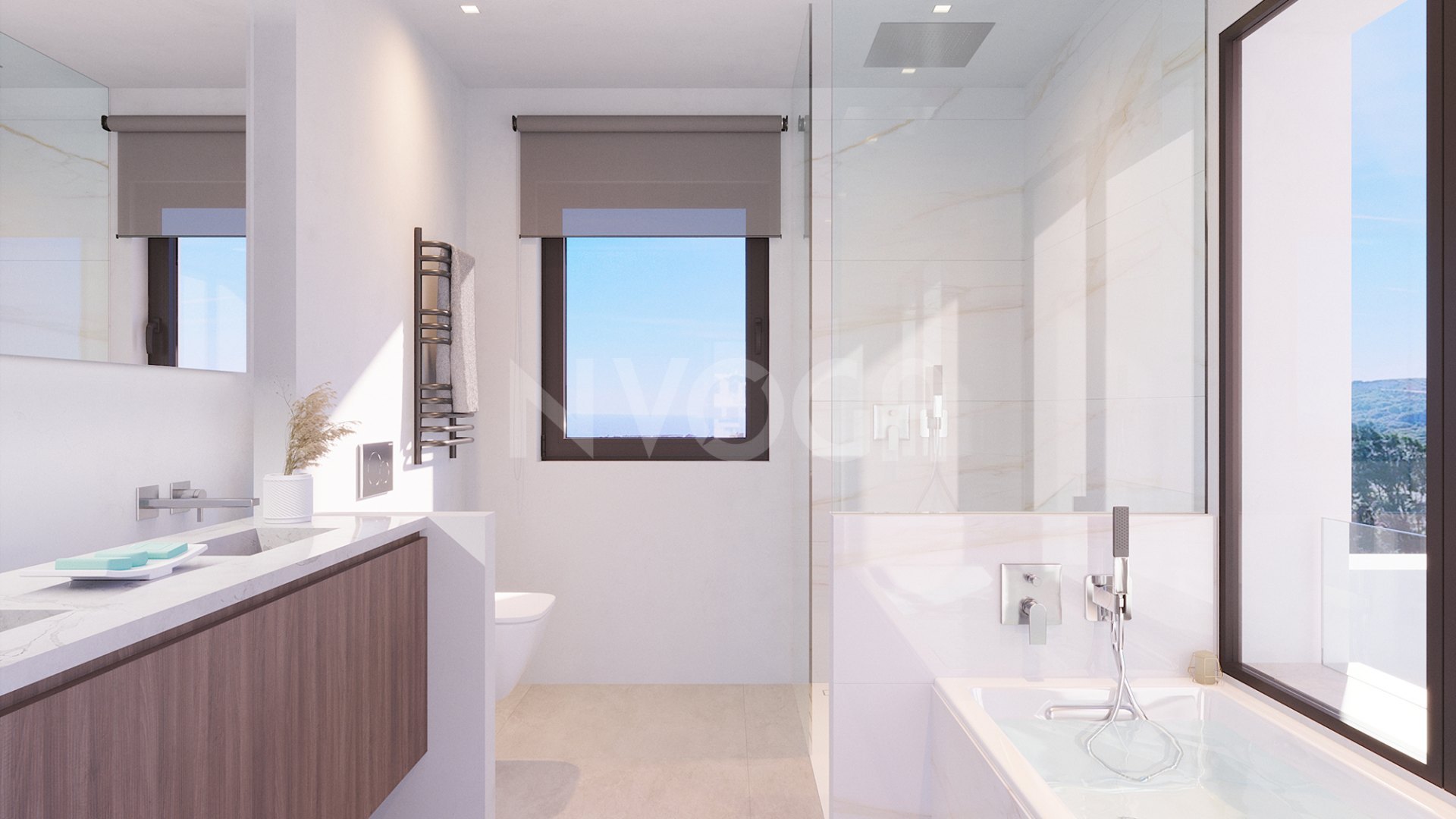 Impressive villa with panoramic views in Estepona