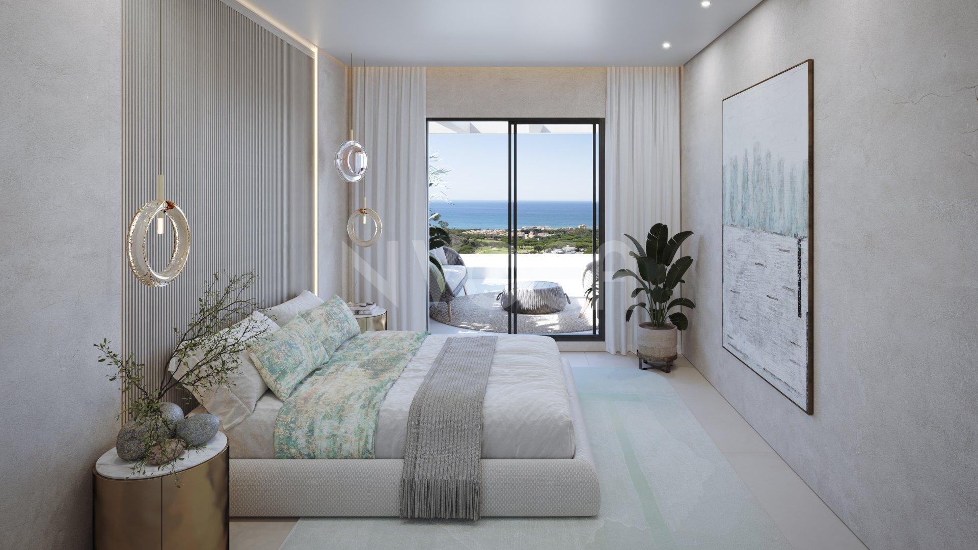 Unique splendid 4 bedroom ground-floor with a private pool and garden designed for those who seek luxury and comfort: