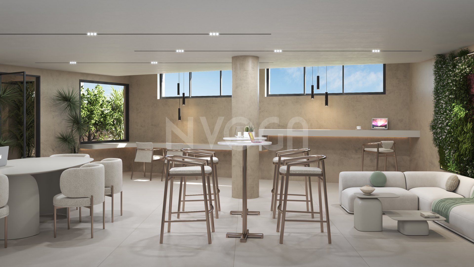 Unique splendid 4 bedroom ground-floor with a private pool and garden designed for those who seek luxury and comfort: