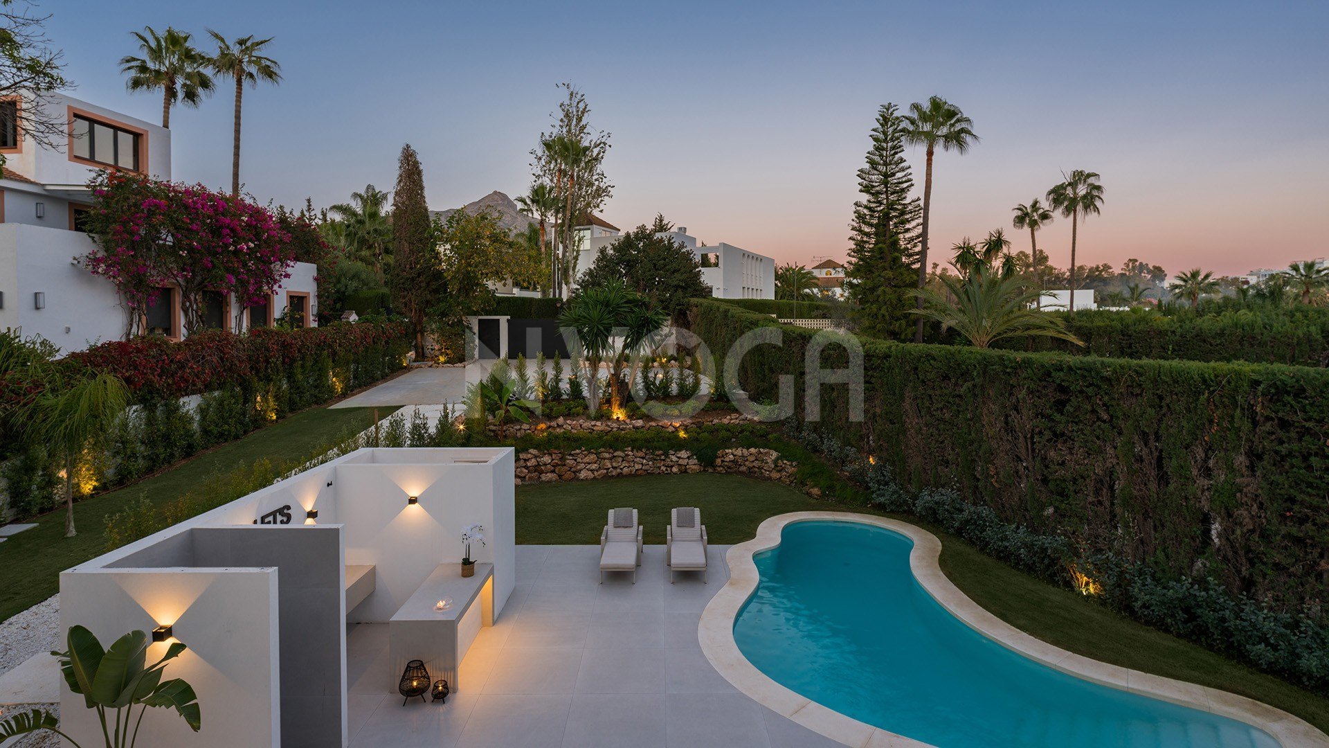Newly Refurbished Contemporary Villa Located In Las Brisas, Nueva Andalucia.