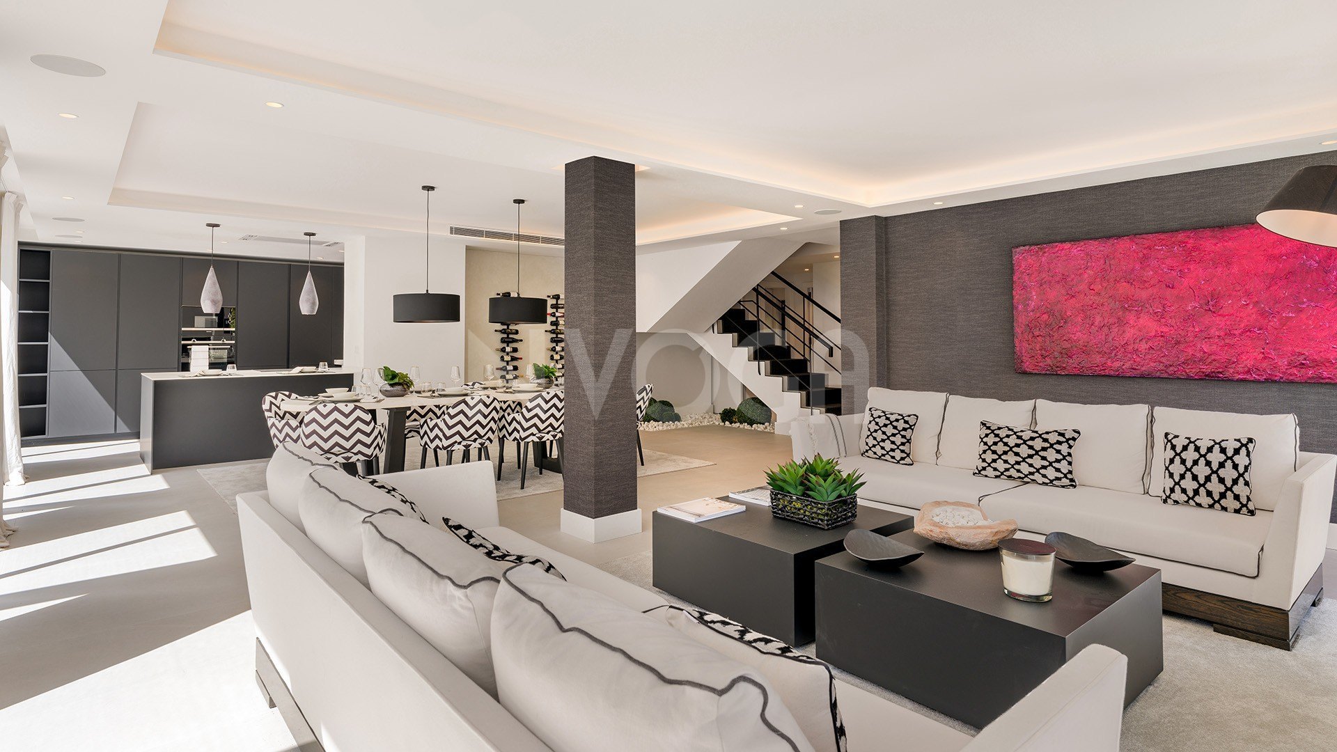 Newly Refurbished Contemporary Villa Located In Las Brisas, Nueva Andalucia.