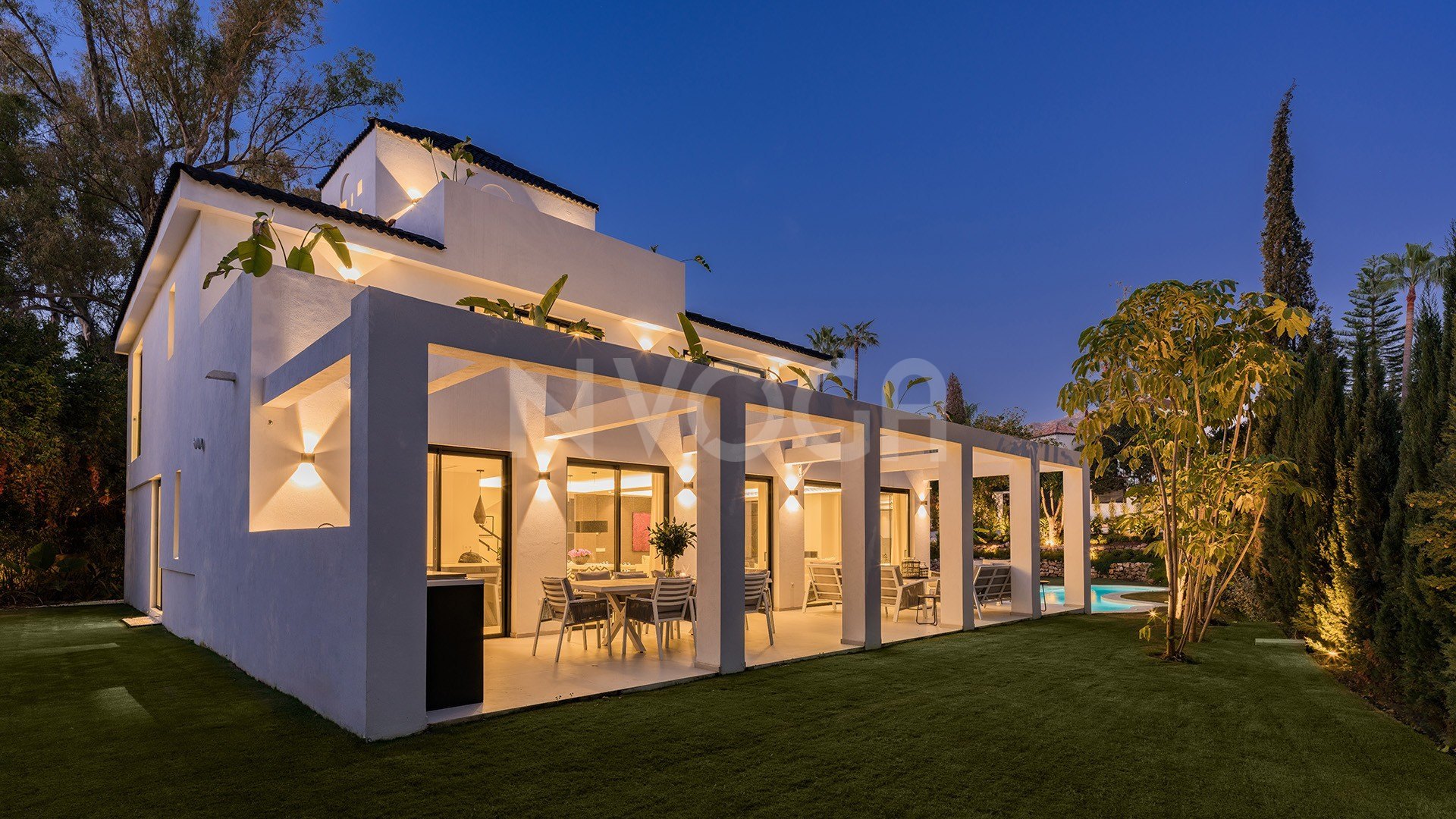 Newly Refurbished Contemporary Villa Located In Las Brisas, Nueva Andalucia.