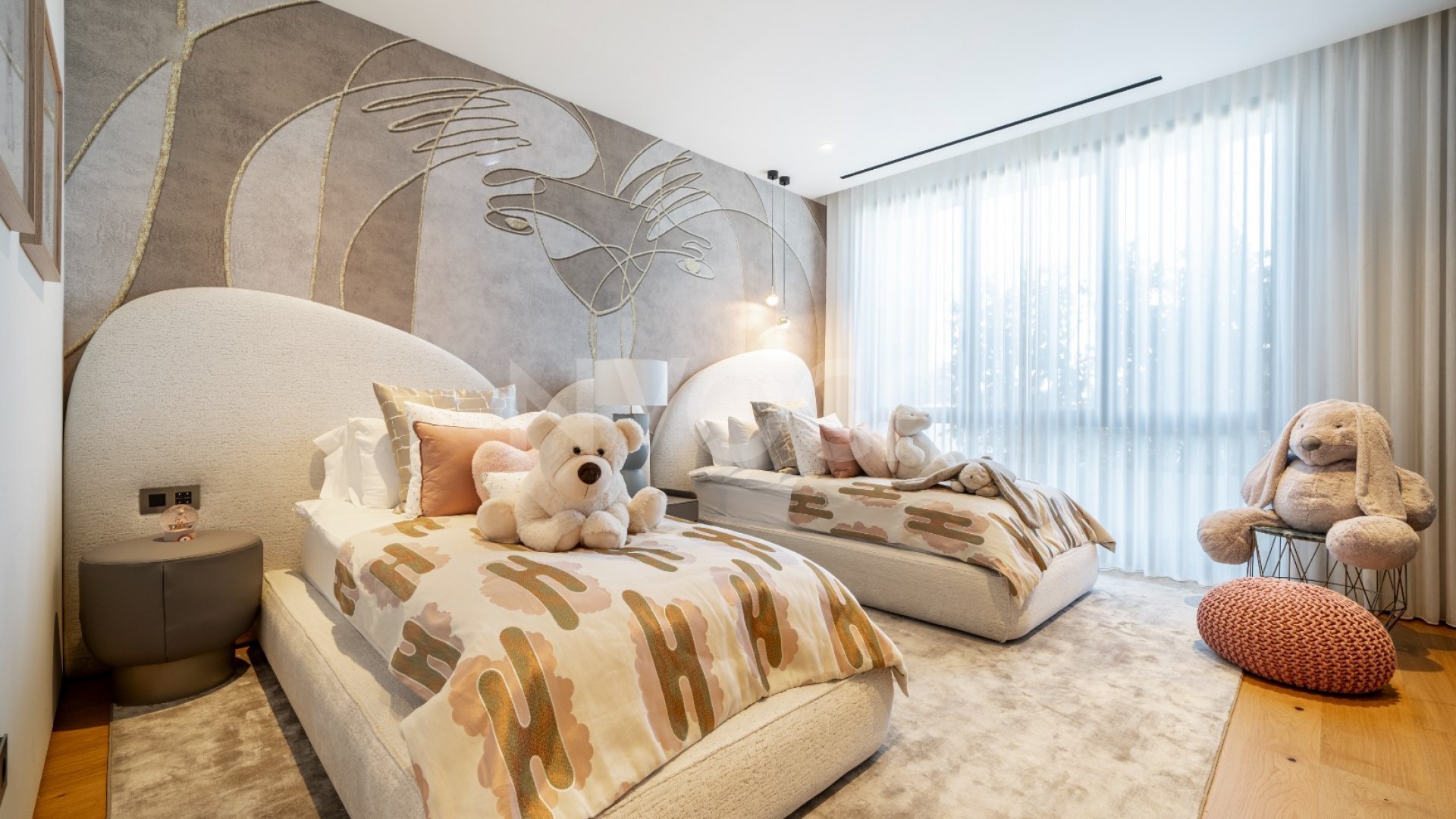 Modern Duplex designed by Fendi located in Marbella's Golden Mile.