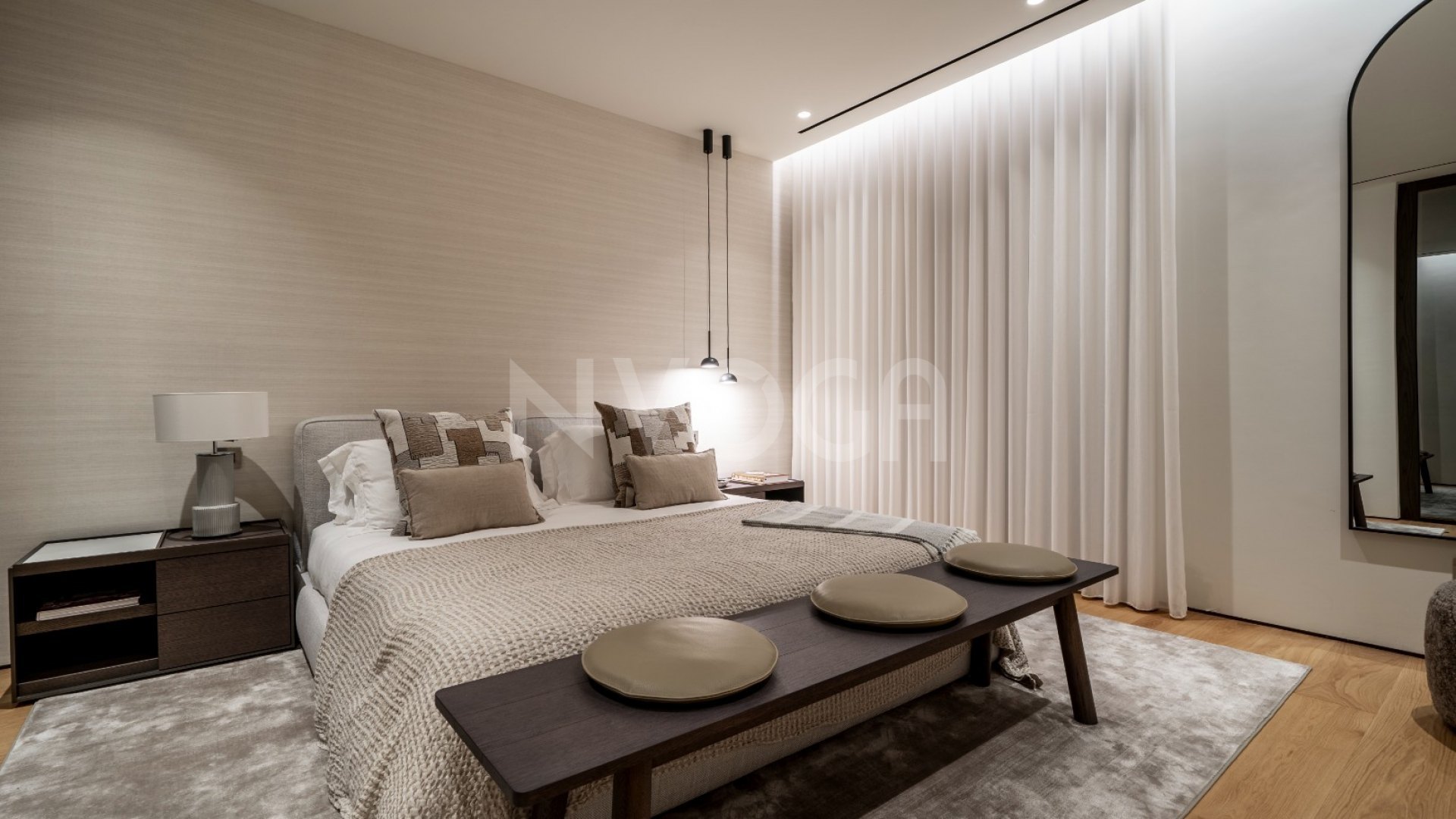 Modern Duplex designed by Fendi located in Marbella's Golden Mile.