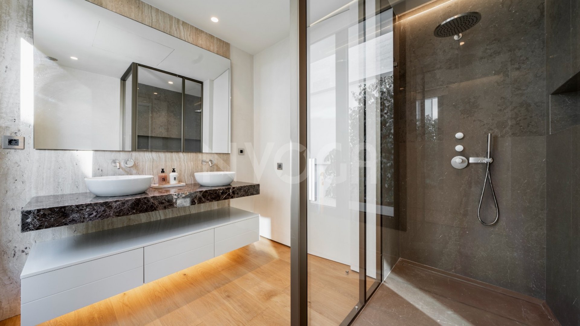Modern Duplex designed by Fendi located in Marbella's Golden Mile.